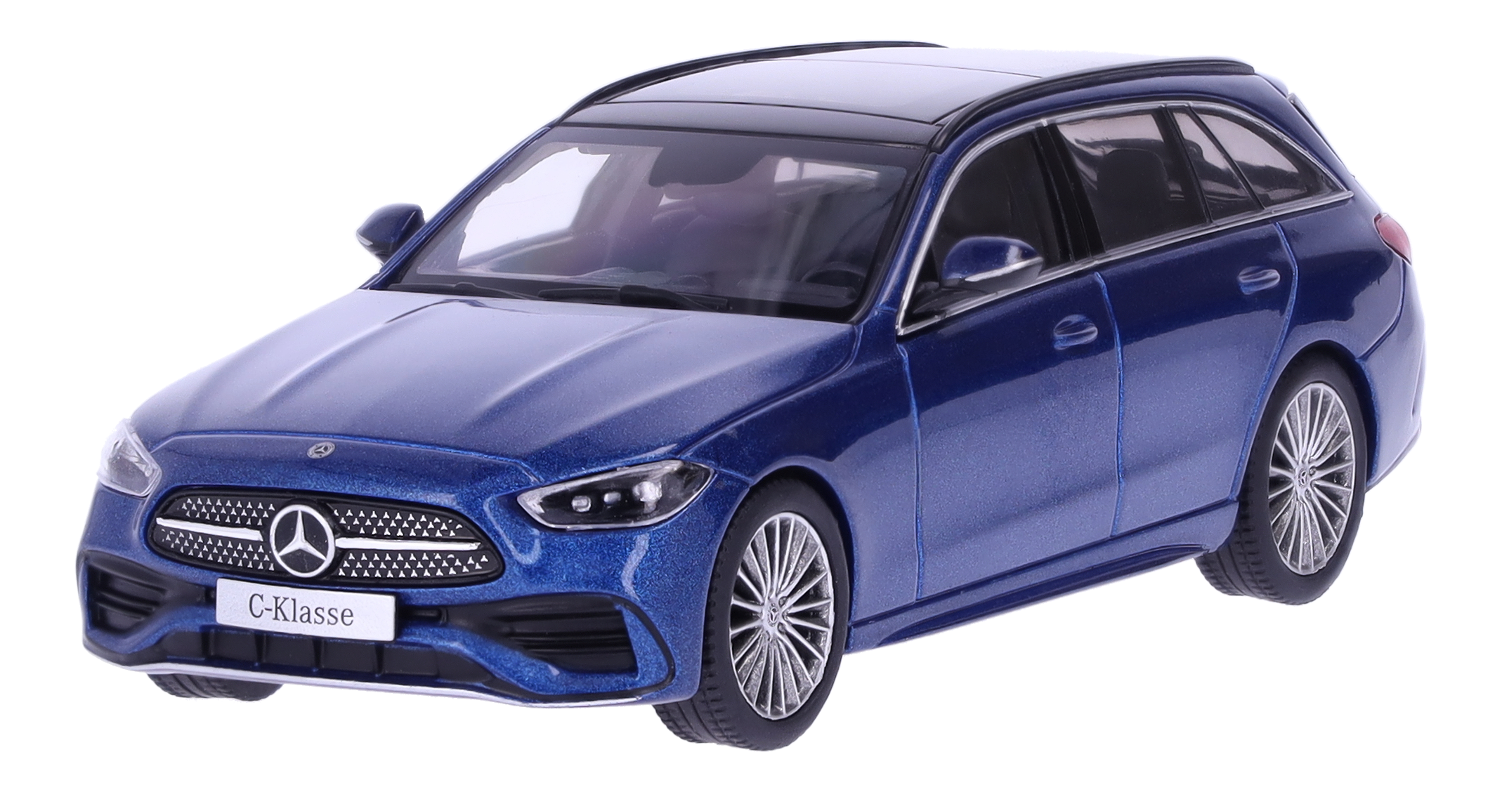 C-Klasse, T-Modell, AMG Line, S206 - blau, Herpa, 1:43 C-Klasse, T-Modell, AMG Line, S206 - blau, Herpa, 1:43