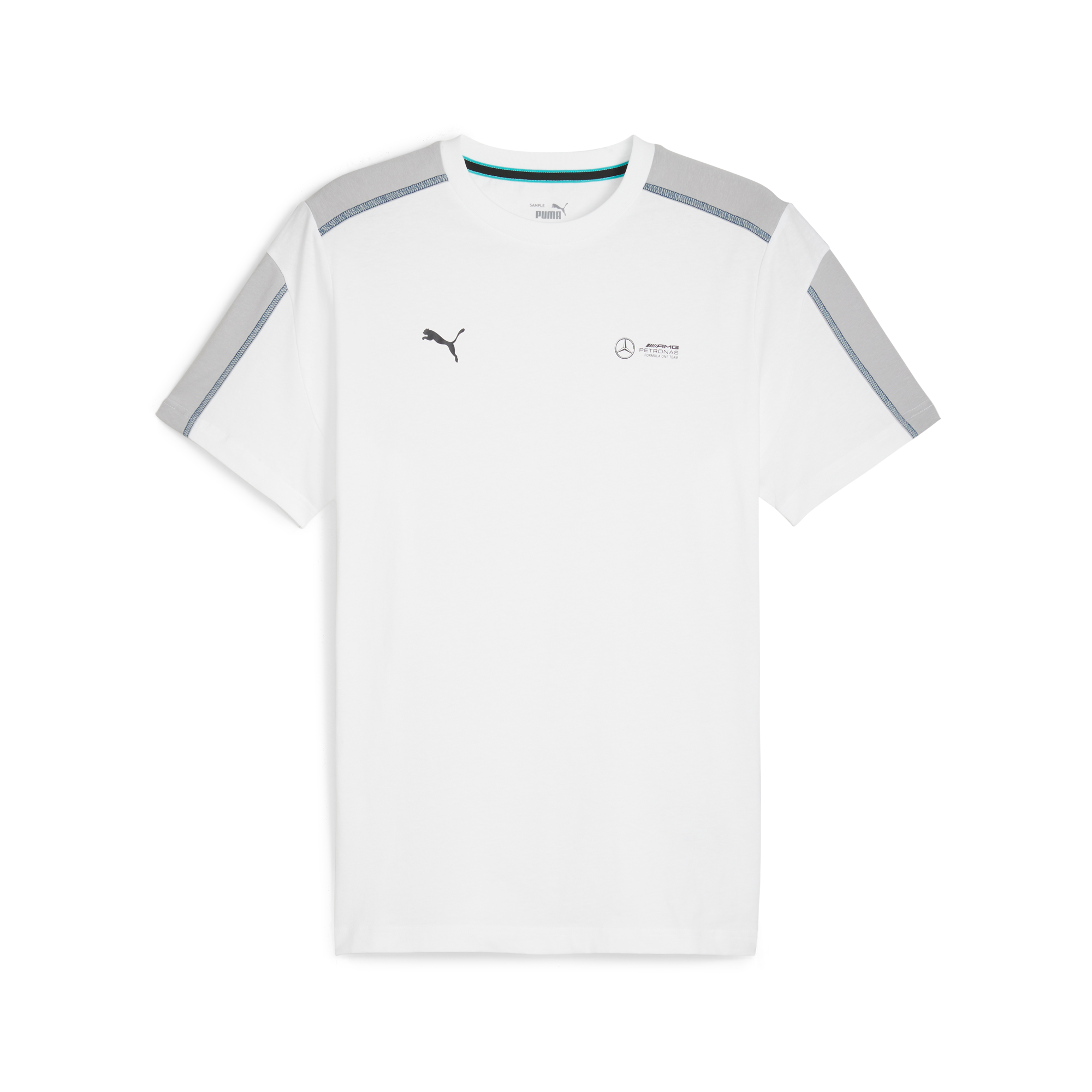 T-Shirt, Unisex, Mercedes-AMG F1 - weiß, M