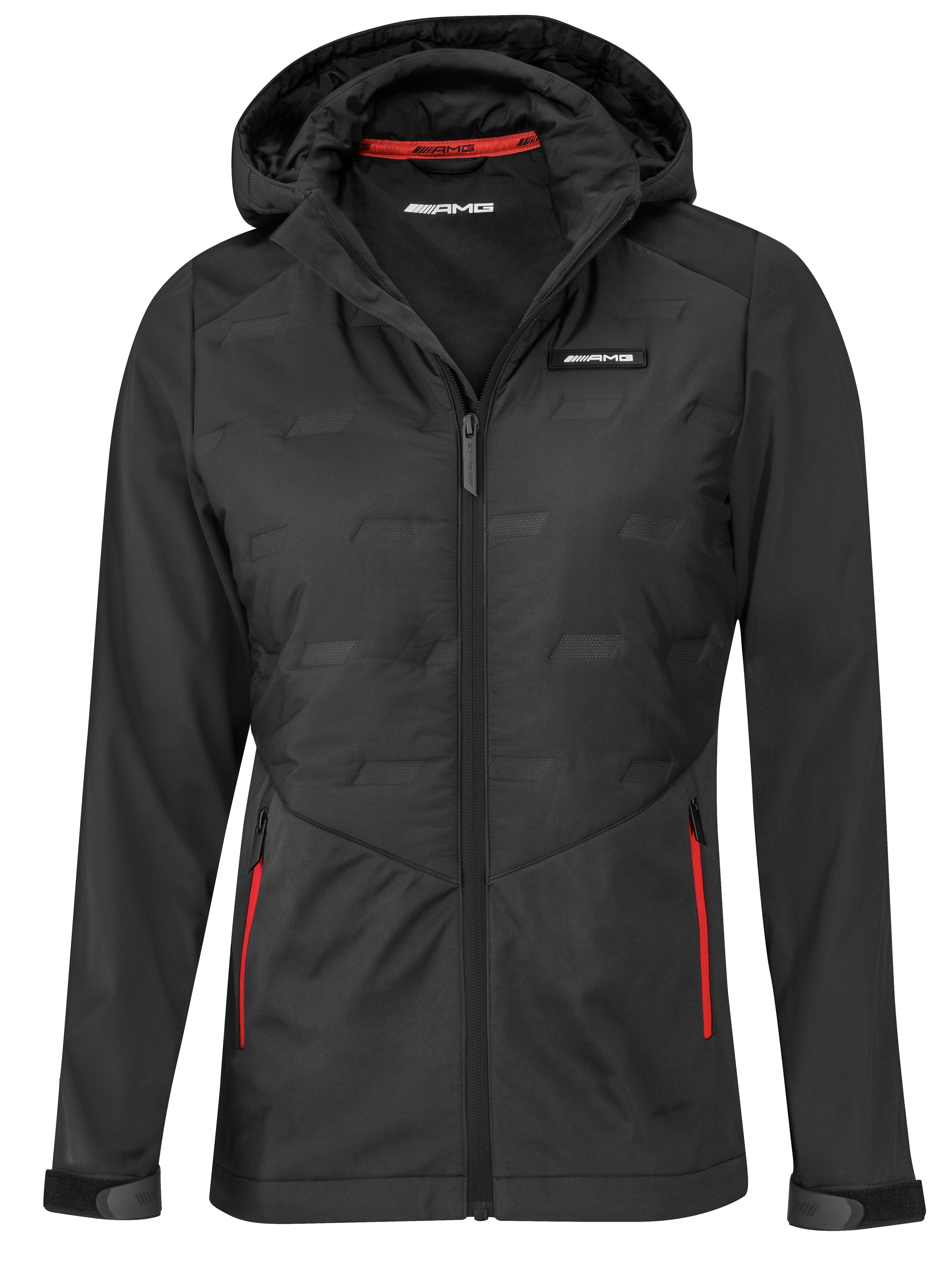 AMG Hybridjacke Damen - schwarz, S