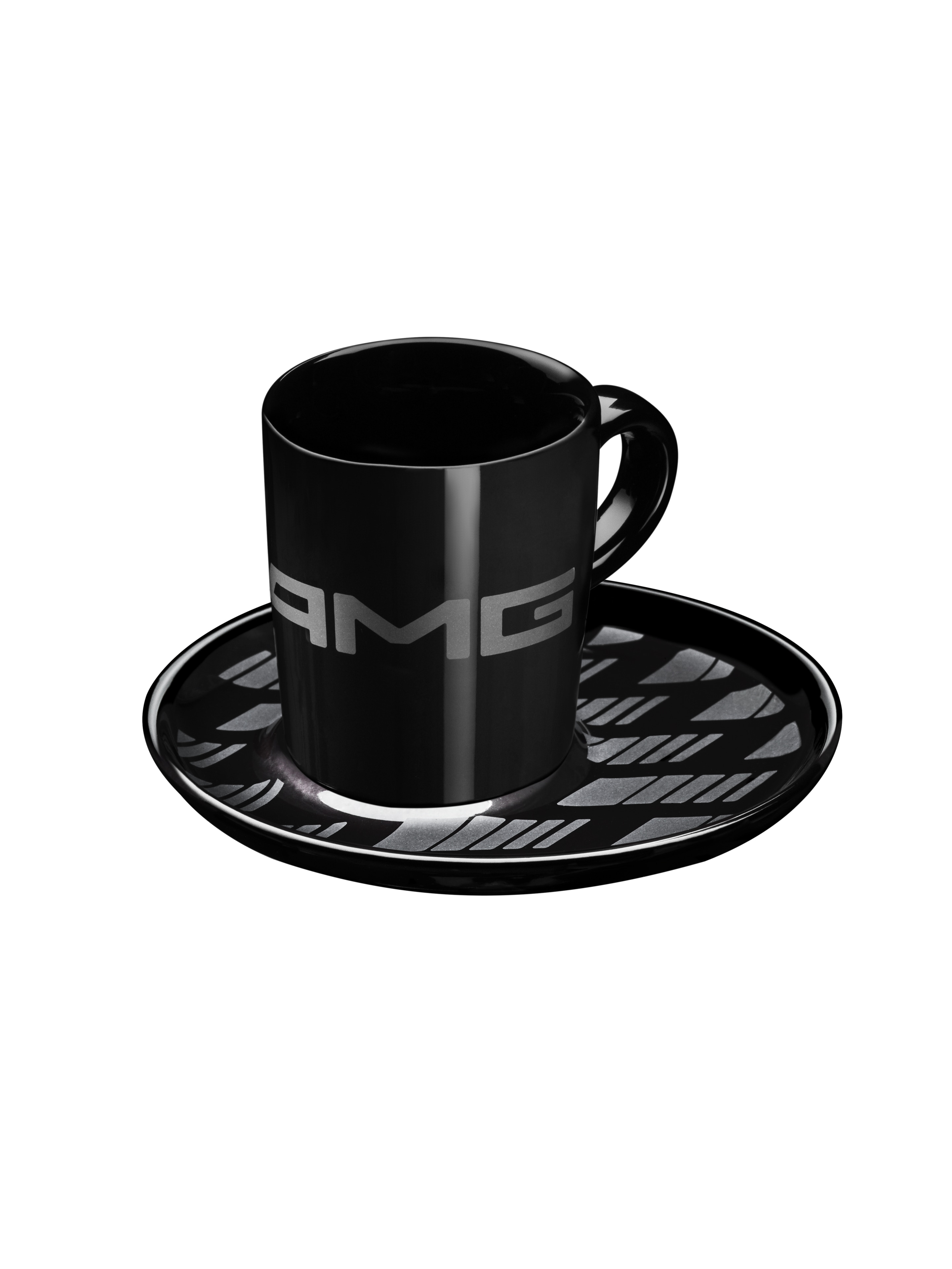 AMG Espressotassen, 2er-Set - schwarz, Porzellan, 80 ml, Kahla AMG Espressotassen, 2er-Set - schwarz, Porzellan, 80 ml, Kahla