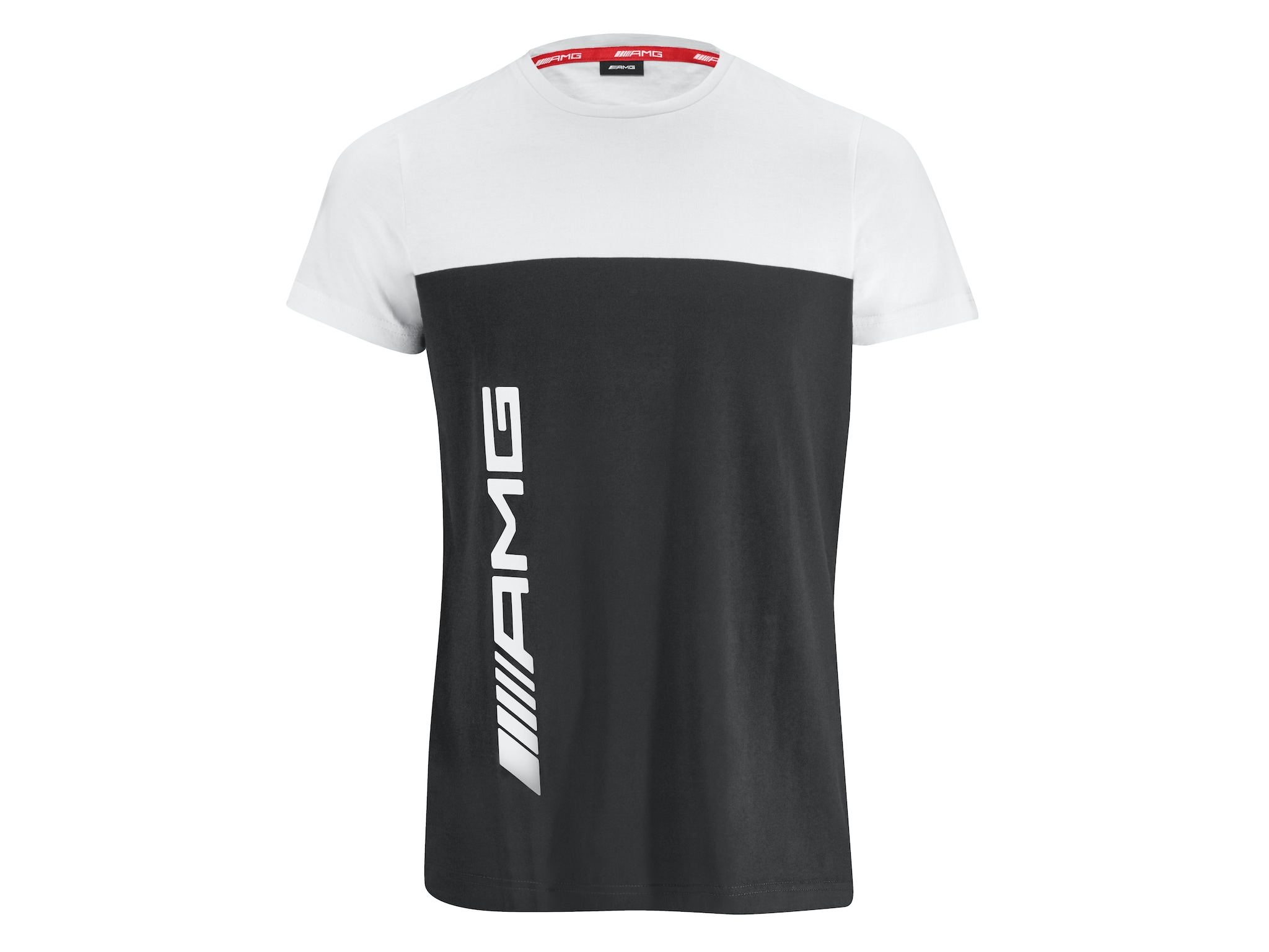 AMG T-Shirt Herren - schwarz / weiß, XXXL