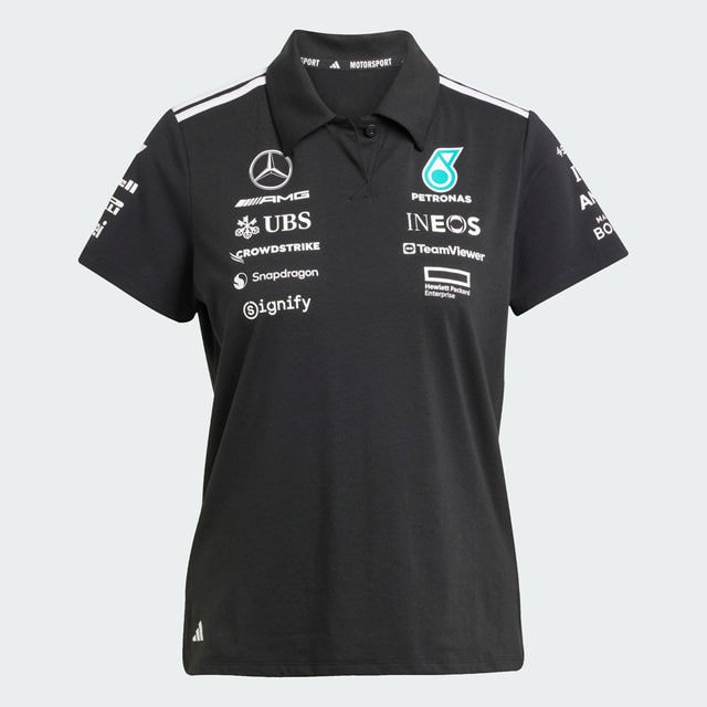 Poloshirt Damen, Team, Mercedes-AMG F1 - schwarz, XL Poloshirt Damen, Team, Mercedes-AMG F1 - schwarz, XL