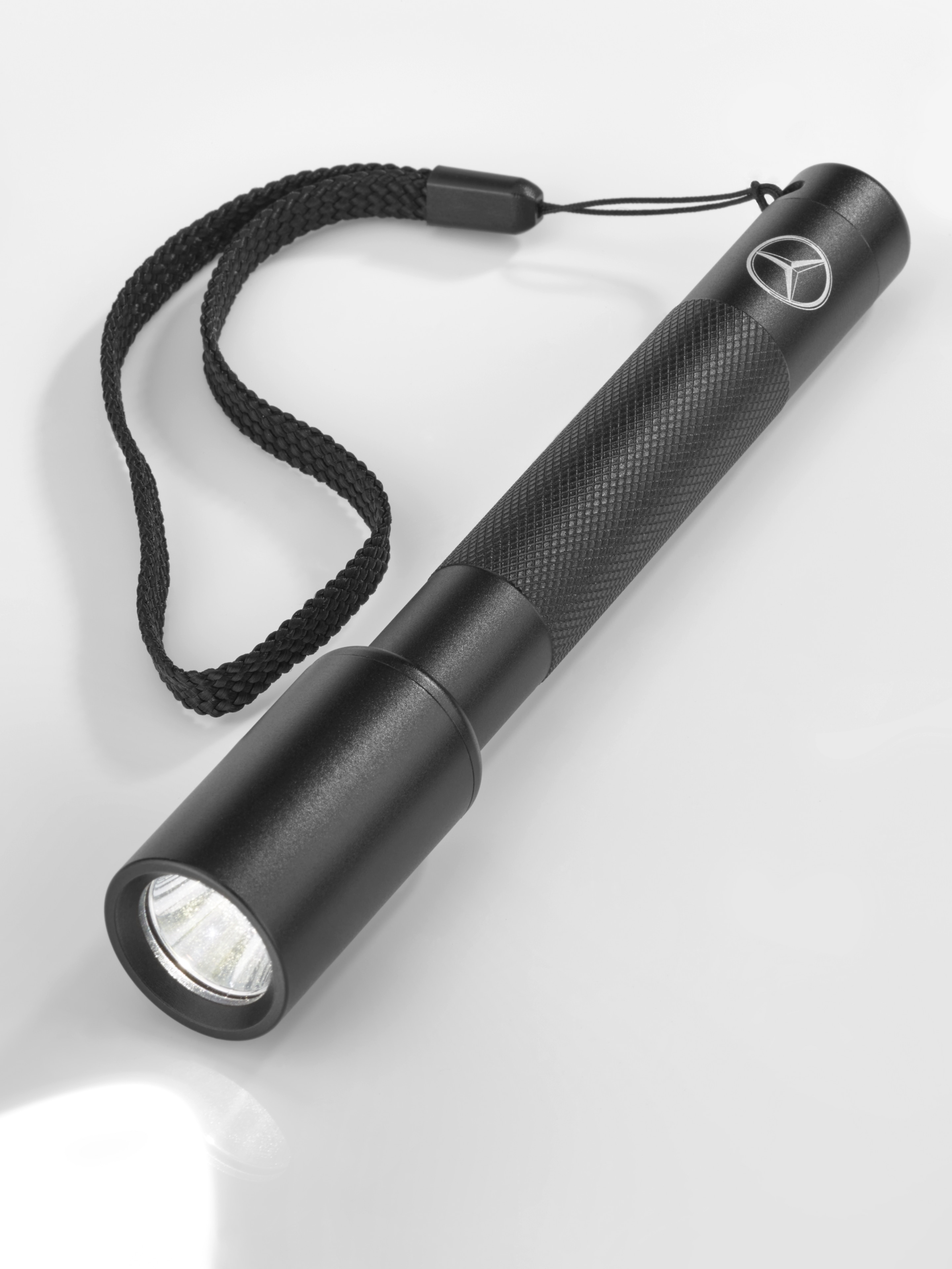 LED-Taschenlampe, klein - schwarz, Aluminium