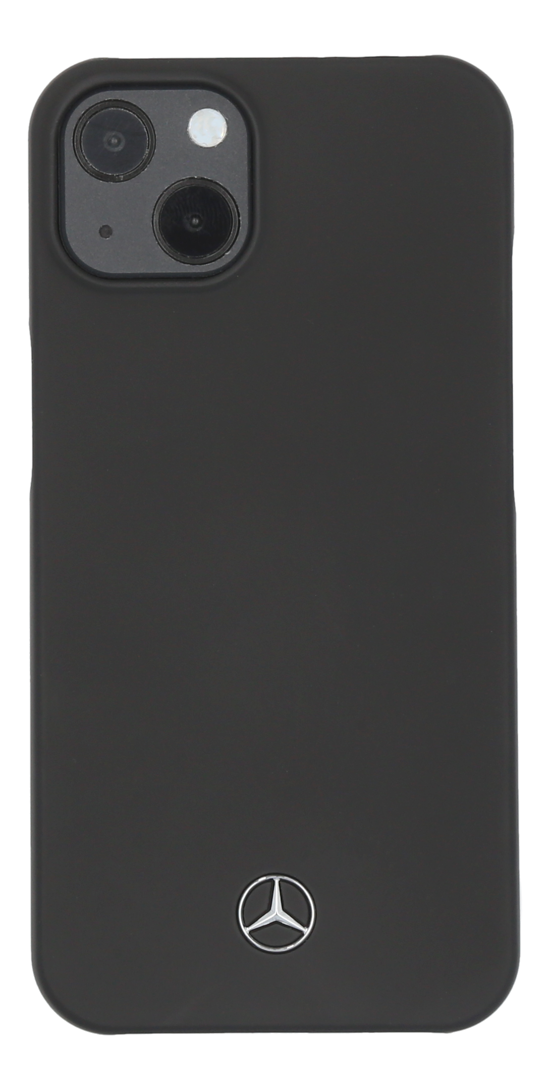 Hülle für iPhone® 13 - schwarz, Polycarbonat / Mikrofaser