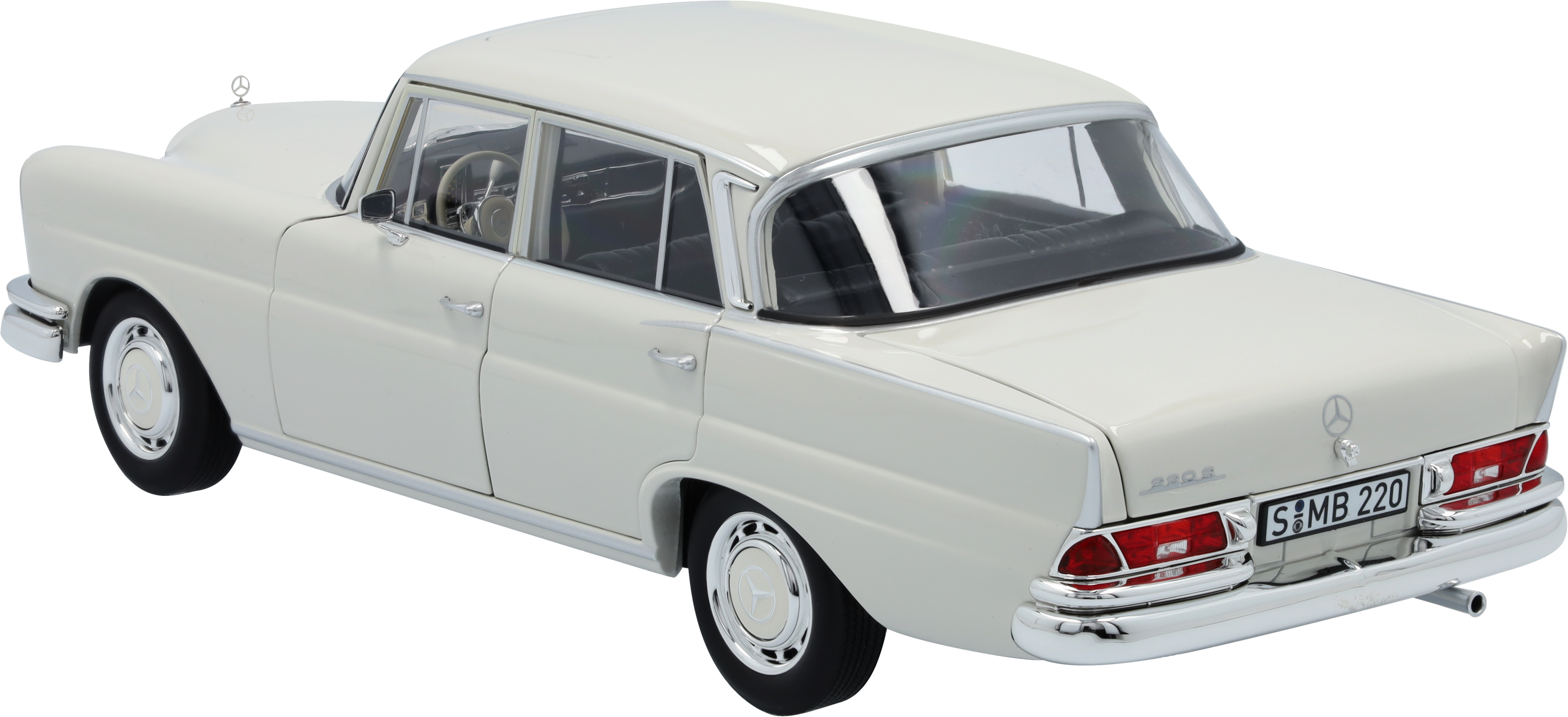 220 S W 111 (1959-1965) - weißgrau, Norev, 1:18 220 S W 111 (1959-1965) - weißgrau, Norev, 1:18