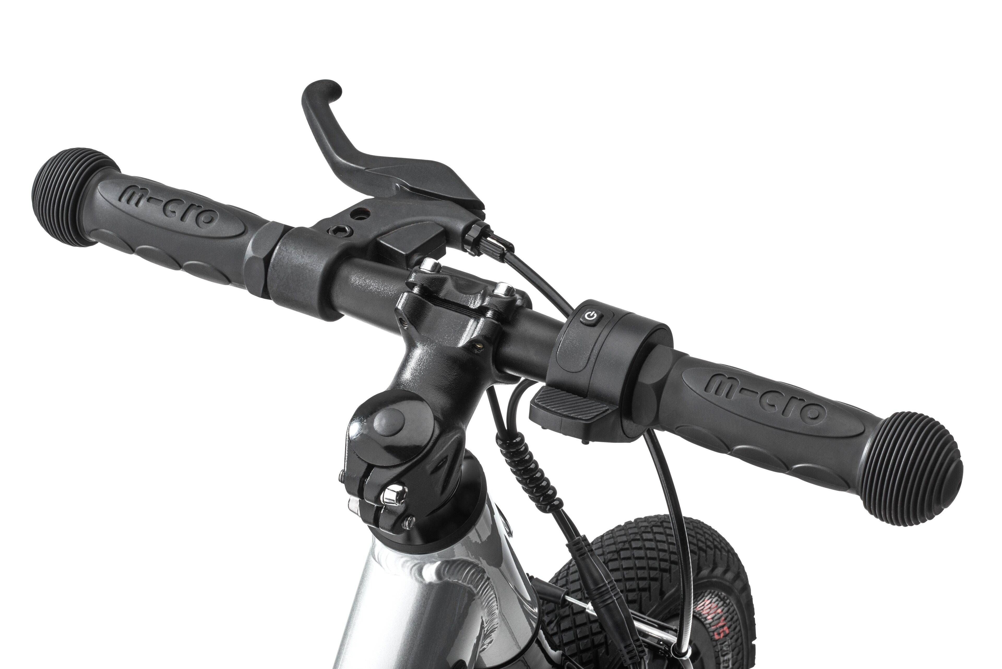Laufrad Kinder, E-Balance - silberfarben, Aluminium, Micro Mobility Laufrad Kinder, E-Balance - silberfarben, Aluminium, Micro Mobility