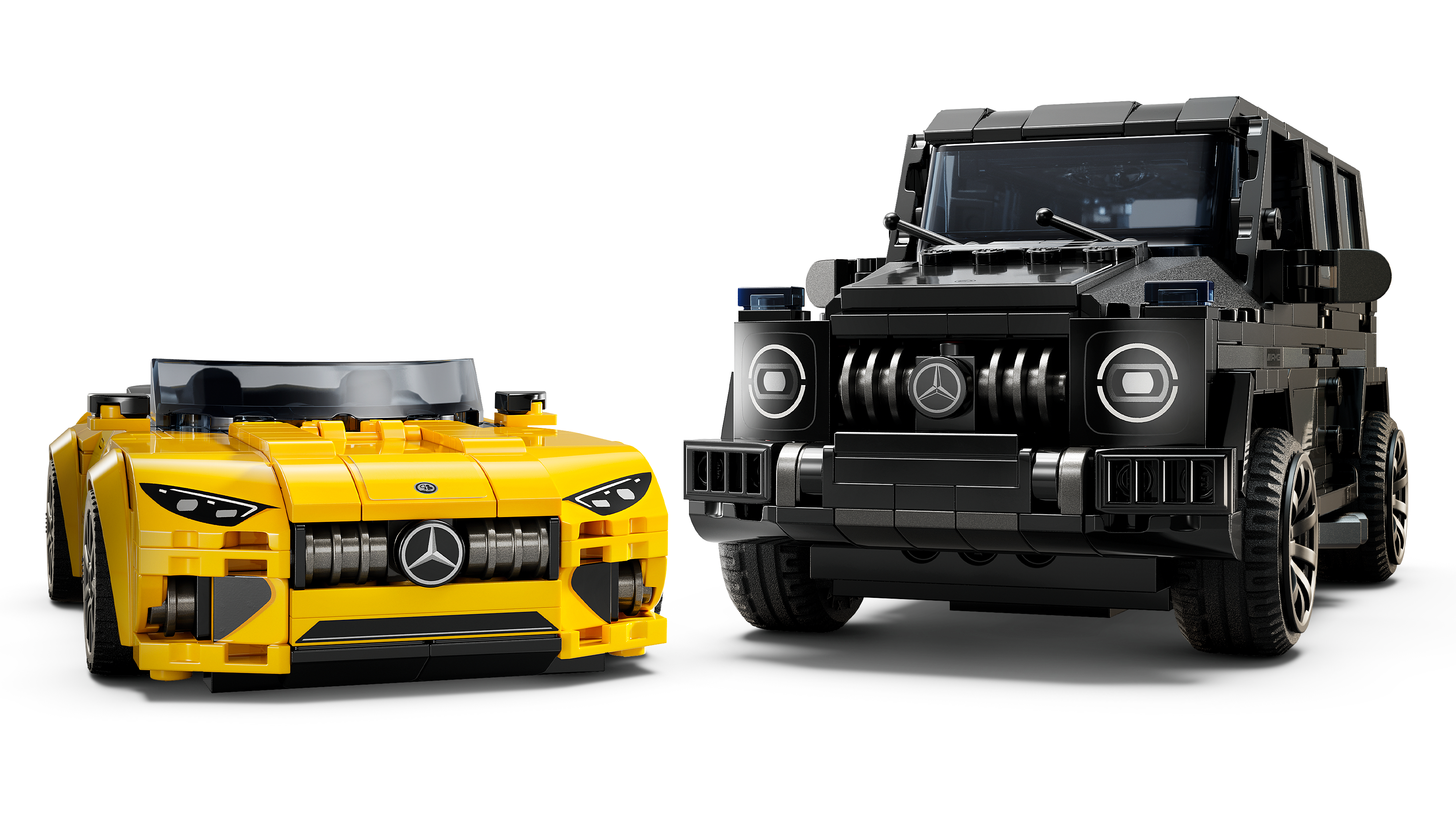 LEGO® Speed Champions G 63 & SL 63 - schwarz / gelb, LEGO