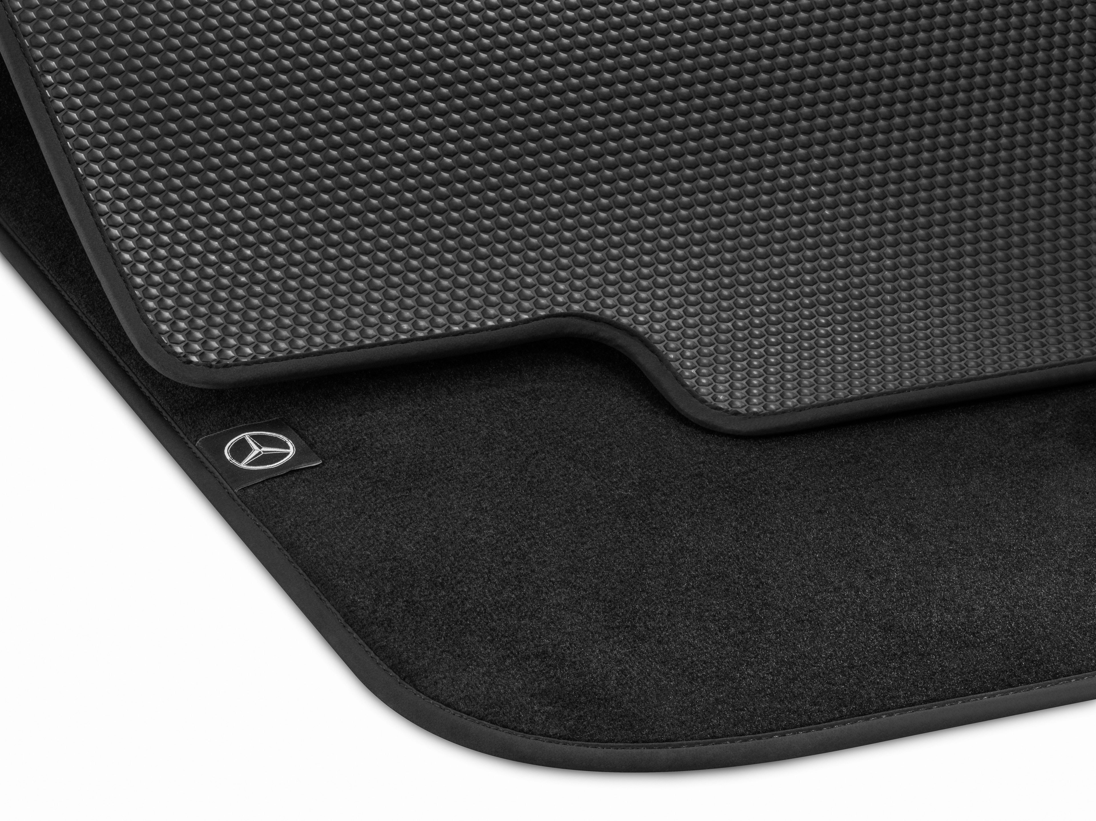 Wendematte, passgenau - schwarz, Polyamid / TPE