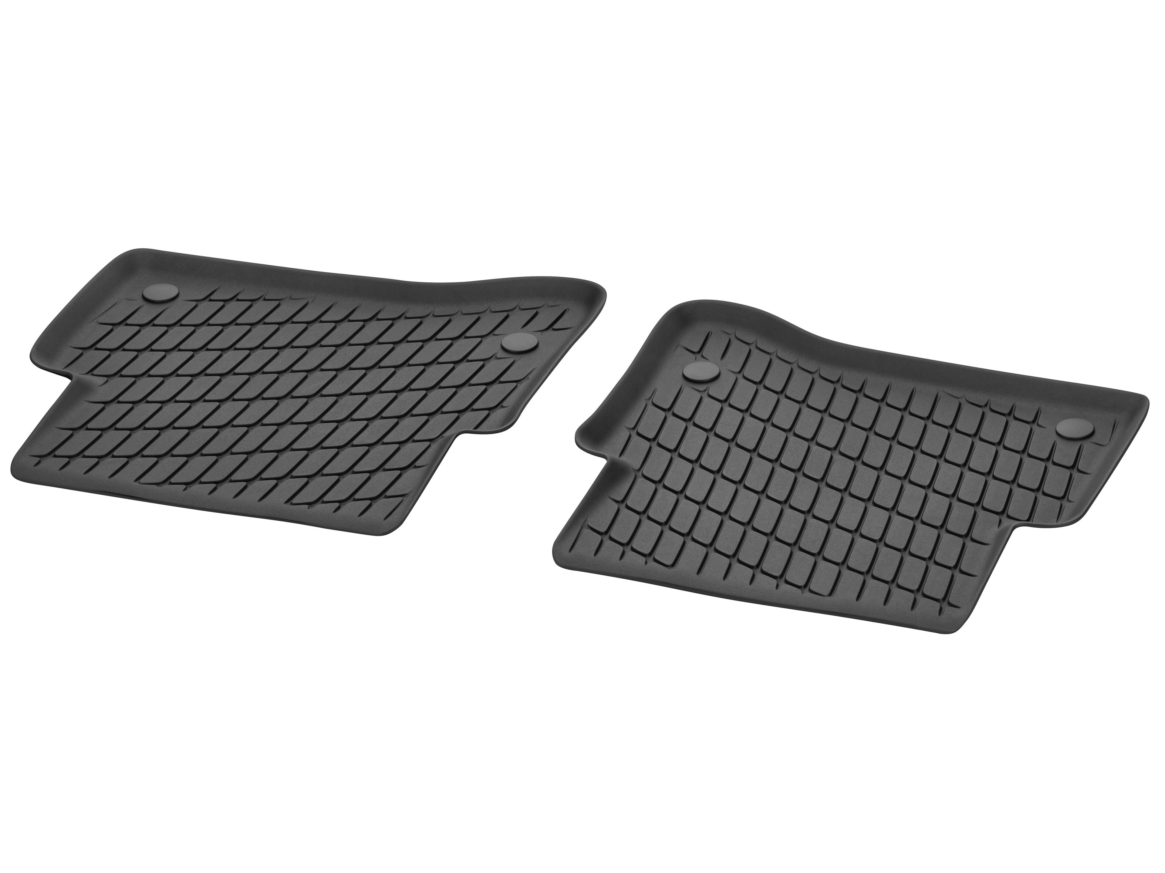 Allwettermatten, Dynamic Squares, Fond, 2-teilig - LL/RL, schwarz