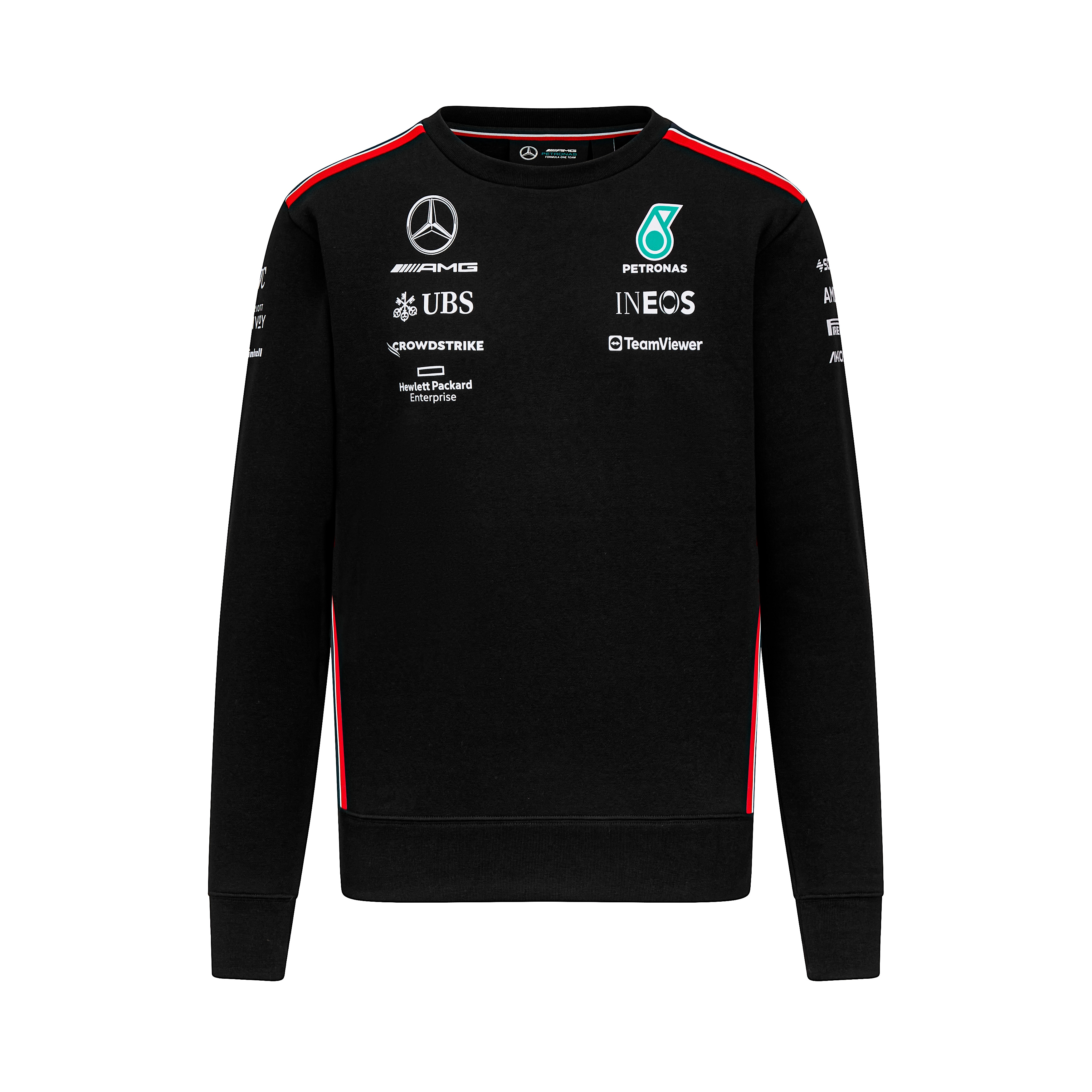 Sweatshirt, Team, Mercedes-AMG F1 - schwarz, XXL