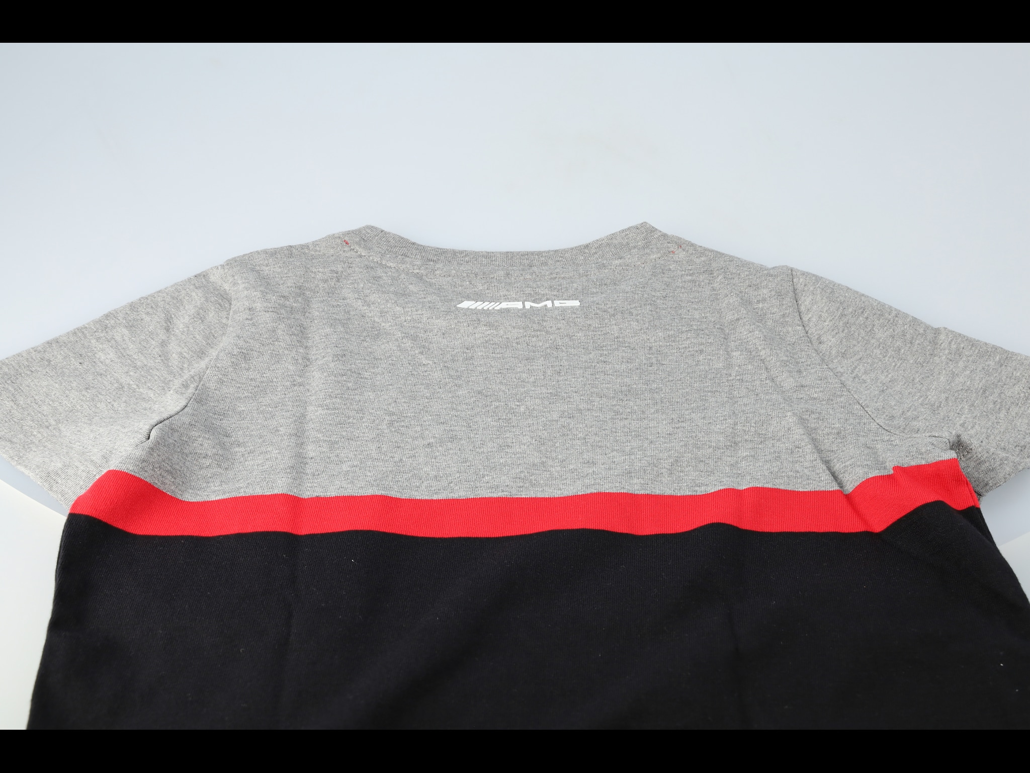AMG T-Shirt Kinder - schwarz / grau / rot, 152 / 158