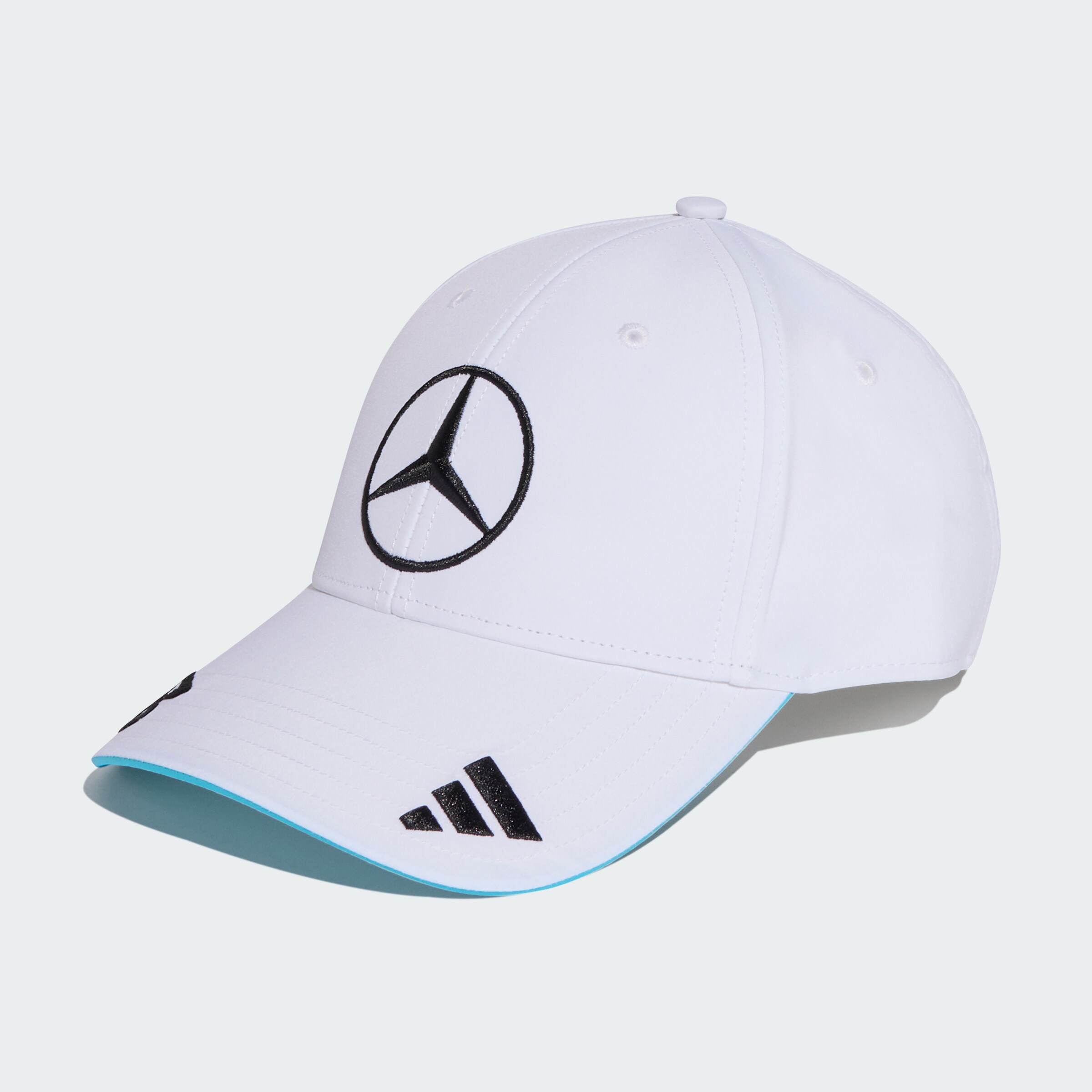 Cap, George Russell, Mercedes-AMG F1 - weiß, Polyester (recycelt)