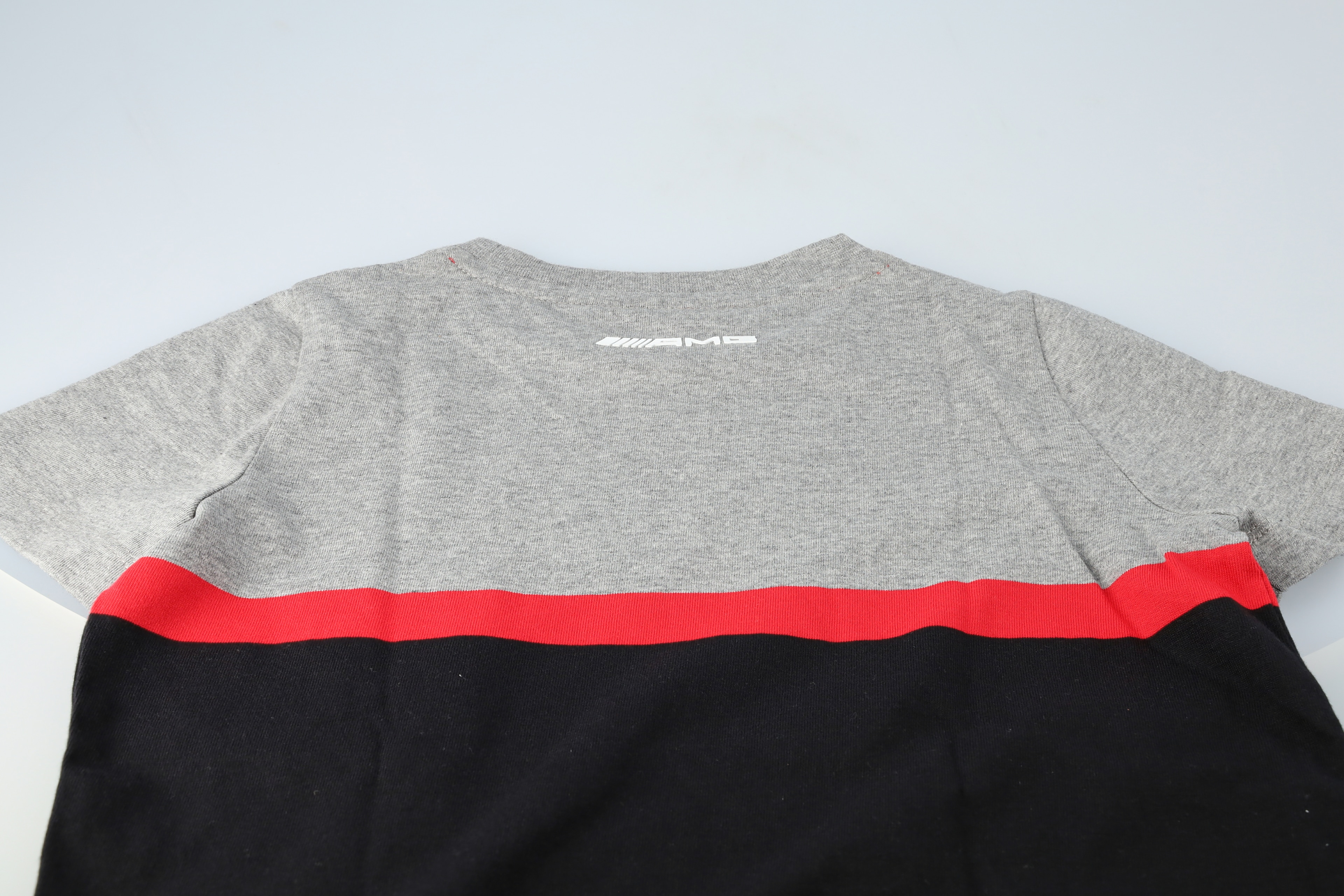 AMG T-Shirt Kinder - schwarz / grau / rot, 152 / 158