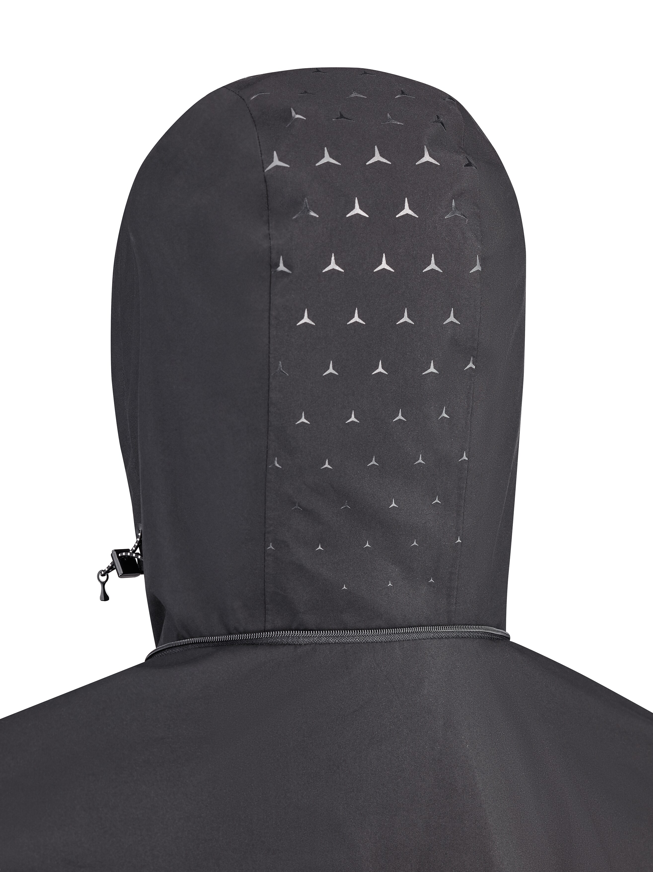 Regenjacke Herren - schwarz, S