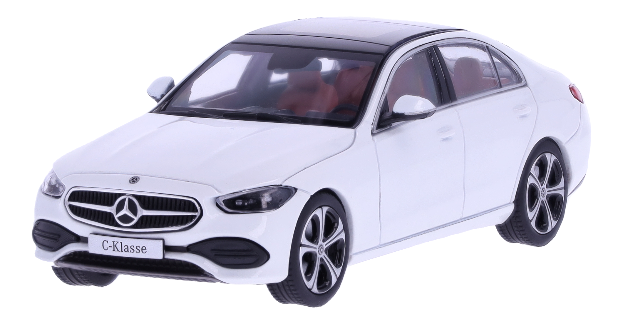 C-Klasse, Limousine, AVANTGARDE, W206 - weiß, Herpa, 1:43
