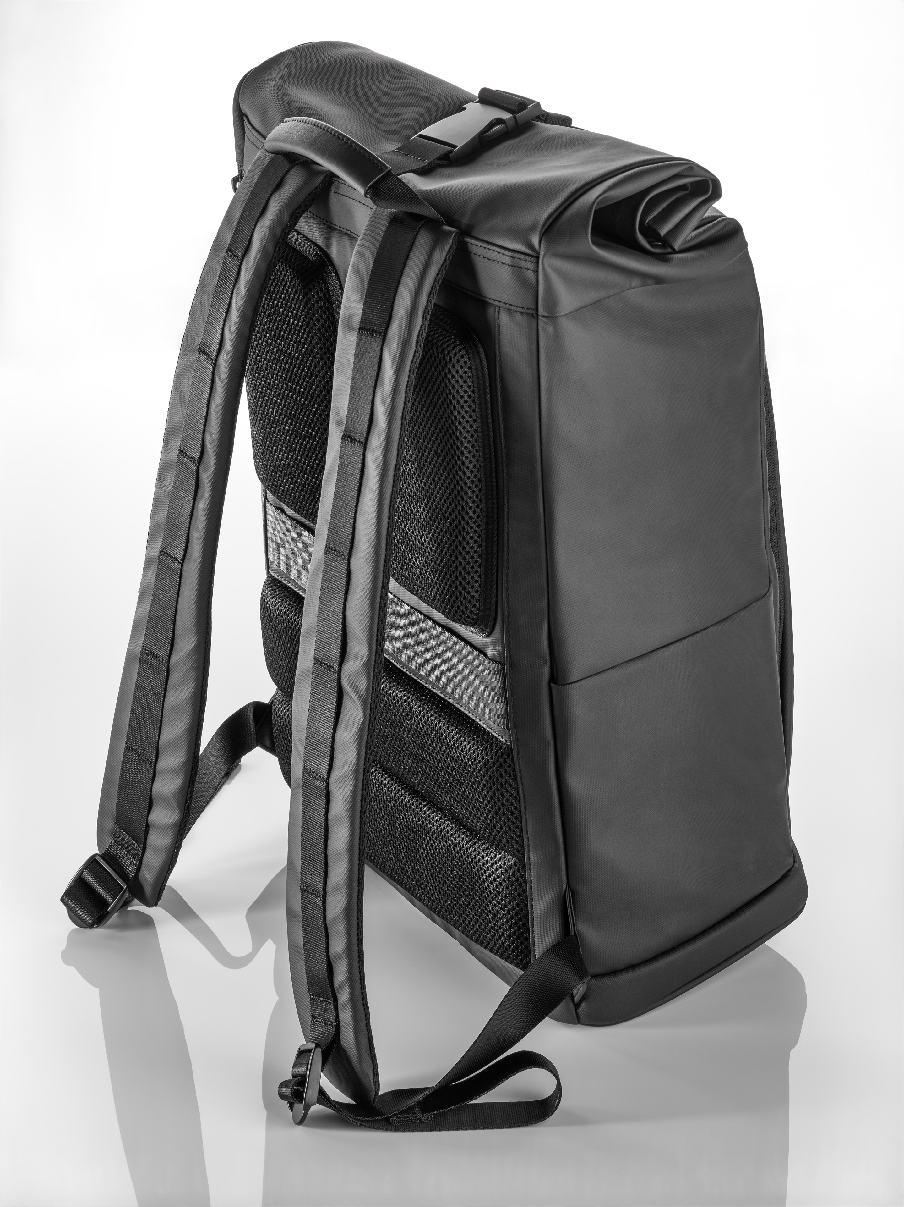 Rucksack, G-Klasse - schwarz, Polyester (recycelt)