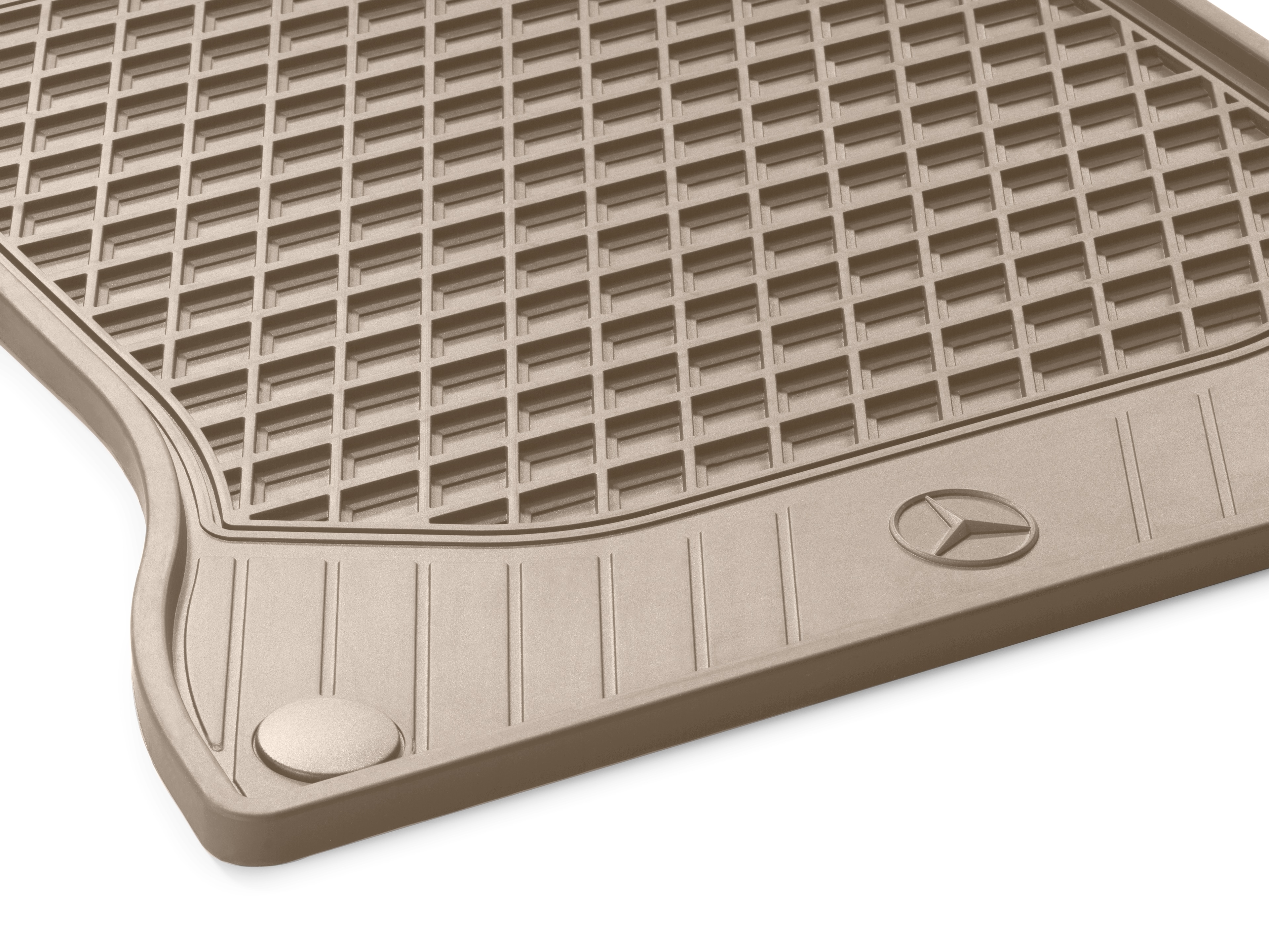 Allwettermatten, CLASSIC, Fahrer-/Beifahrermatte, 2-teilig - LL, seidenbeige