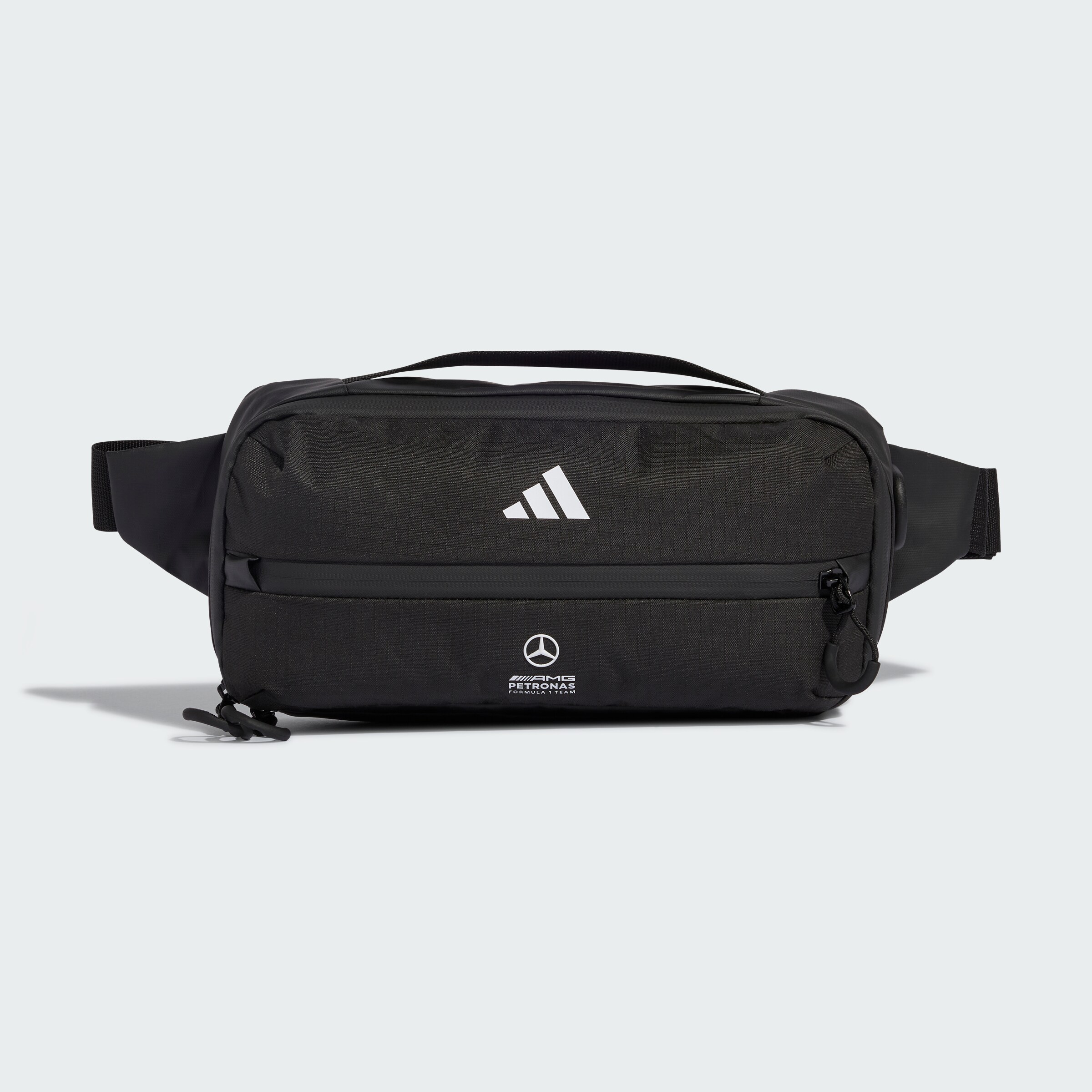 Bauchtasche, Mercedes-AMG F1 - schwarz, Polyester (recycelt), adidas