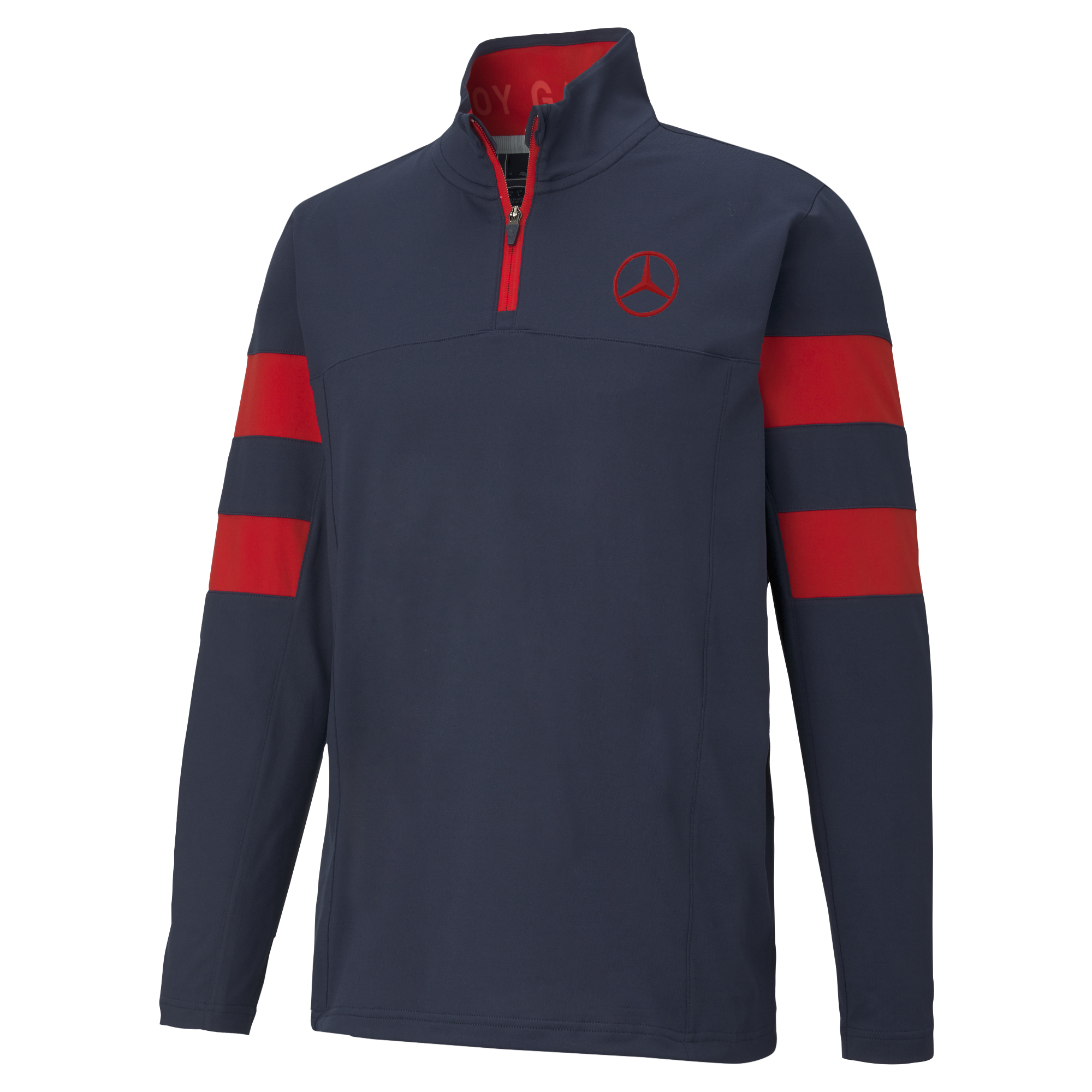 Golf-Sweater Herren - navy / rot, XL