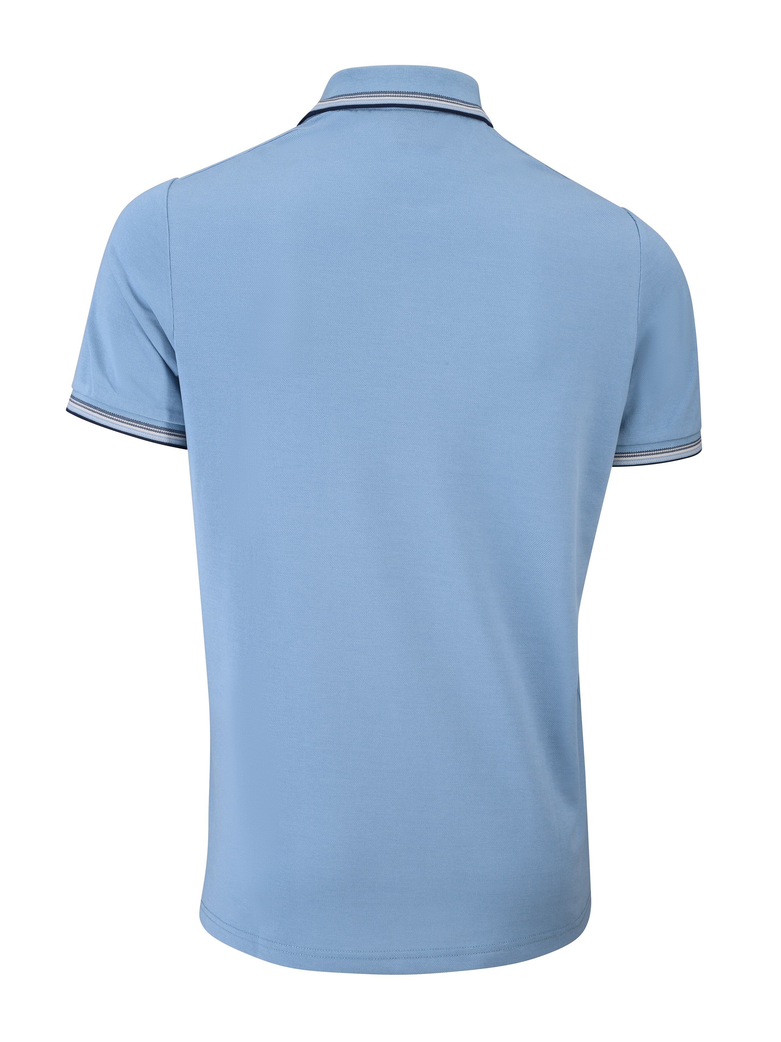 Poloshirt Herren - vintageblau, XXL