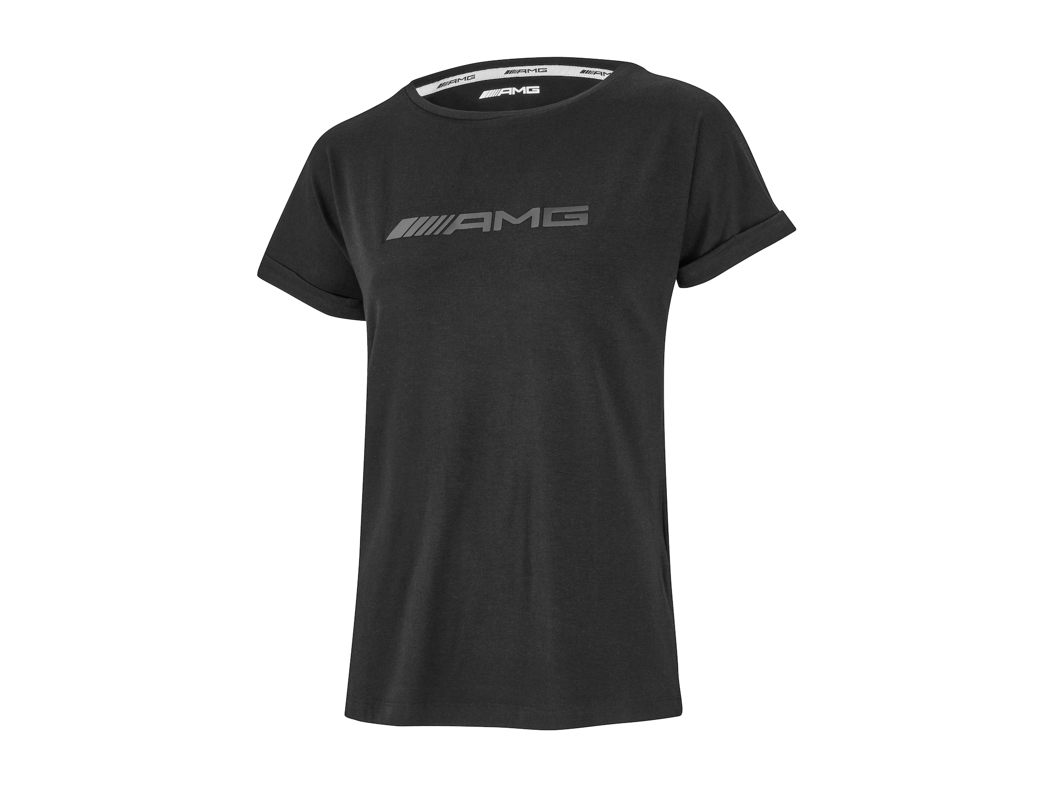 AMG T-Shirt Damen - schwarz, XL