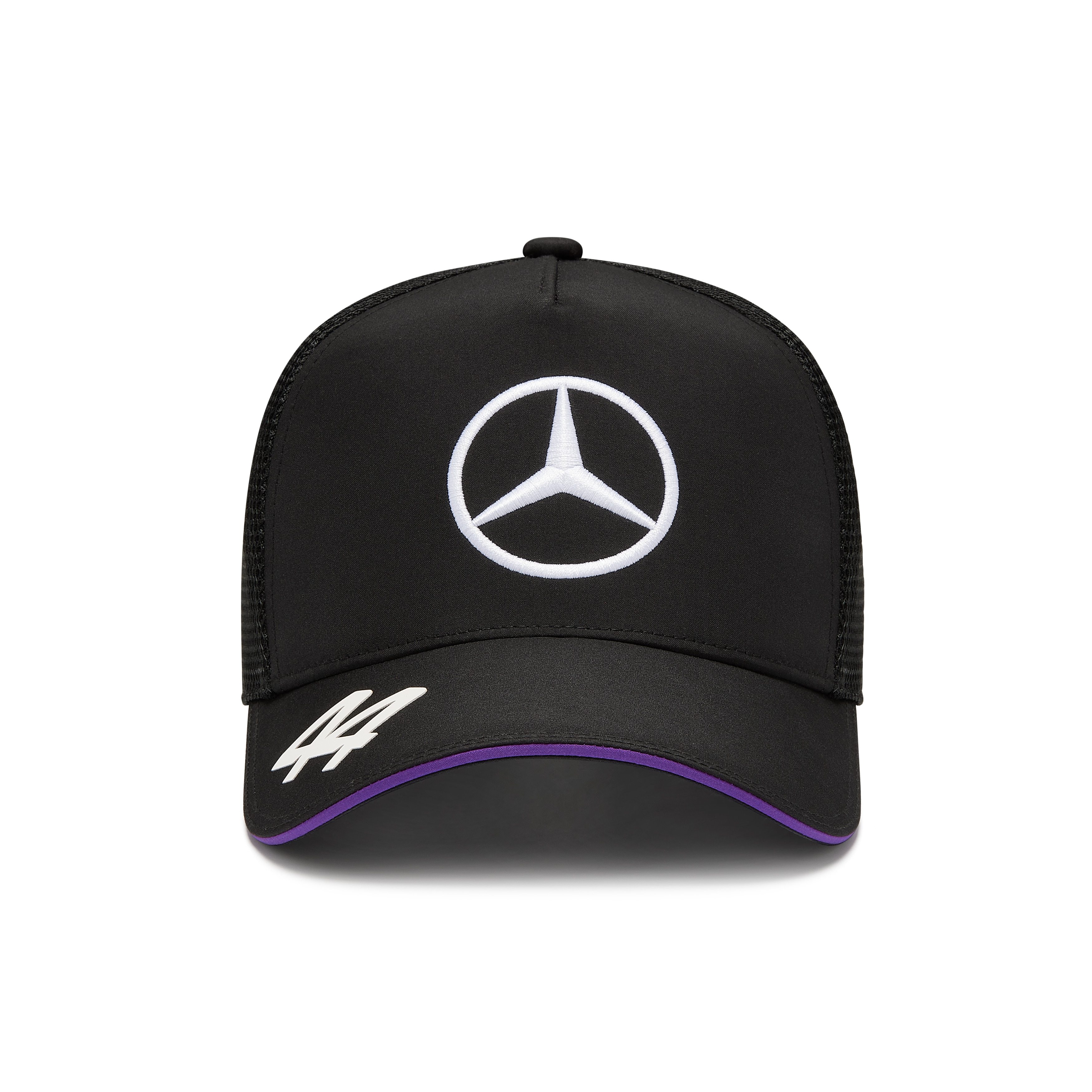 Cap, Lewis Hamilton, Mercedes-AMG F1 - schwarz, Polyester