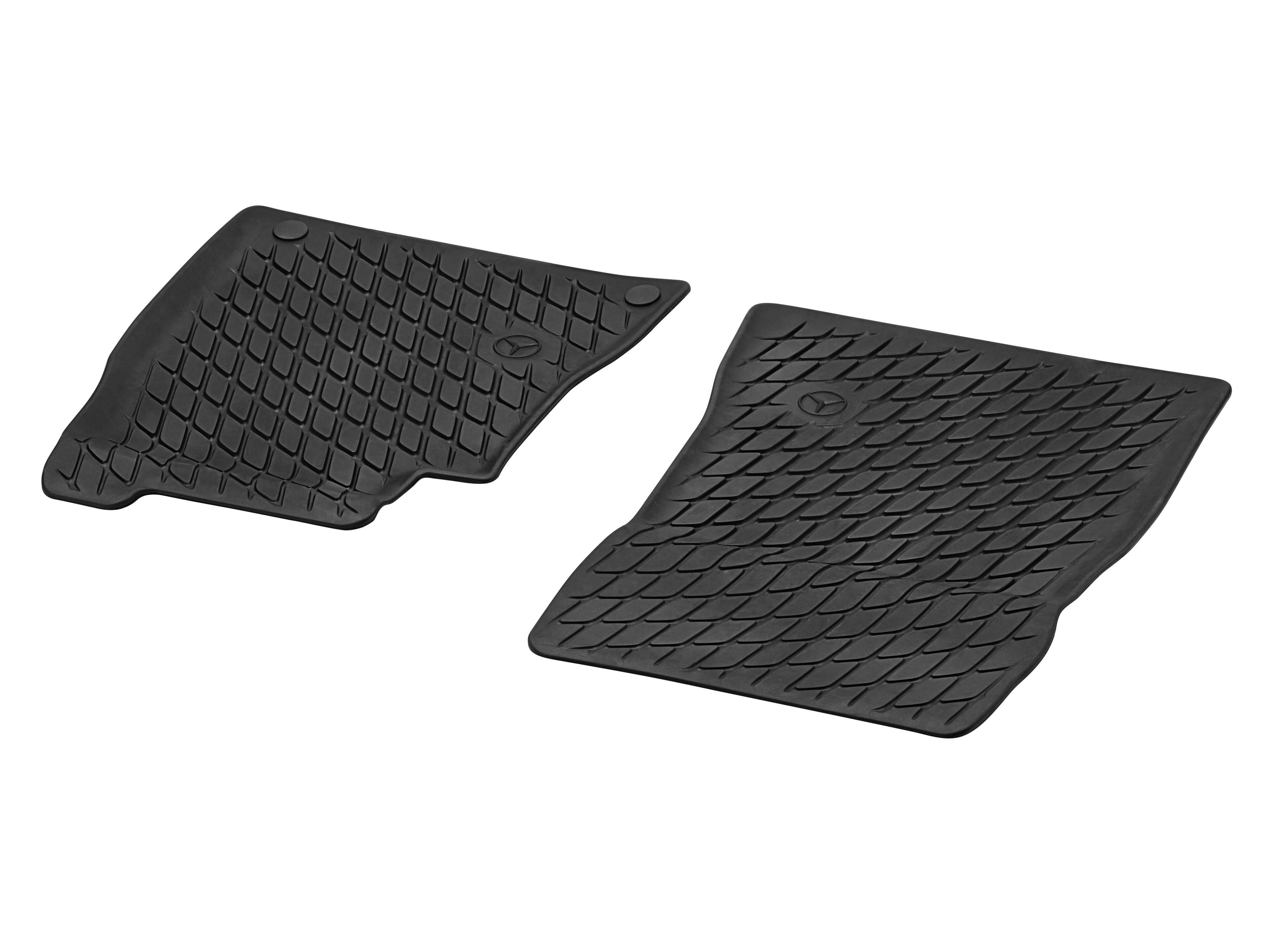 Allwettermatten, Dynamic Squares, Fahrer-/Beifahrermatte, 2-teilig - RL, schwarz