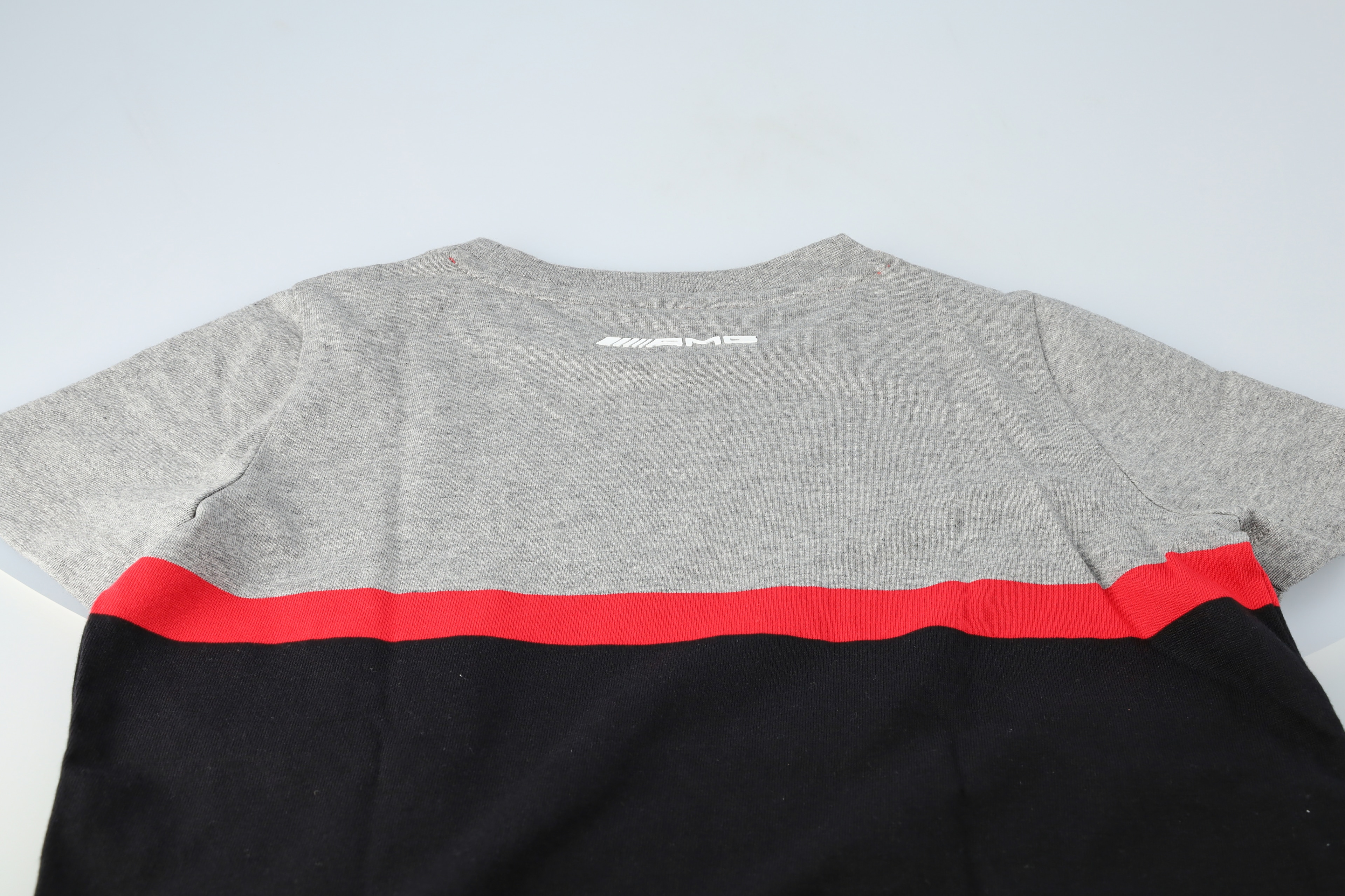AMG T-Shirt Kinder - schwarz / grau / rot, 140 / 146
