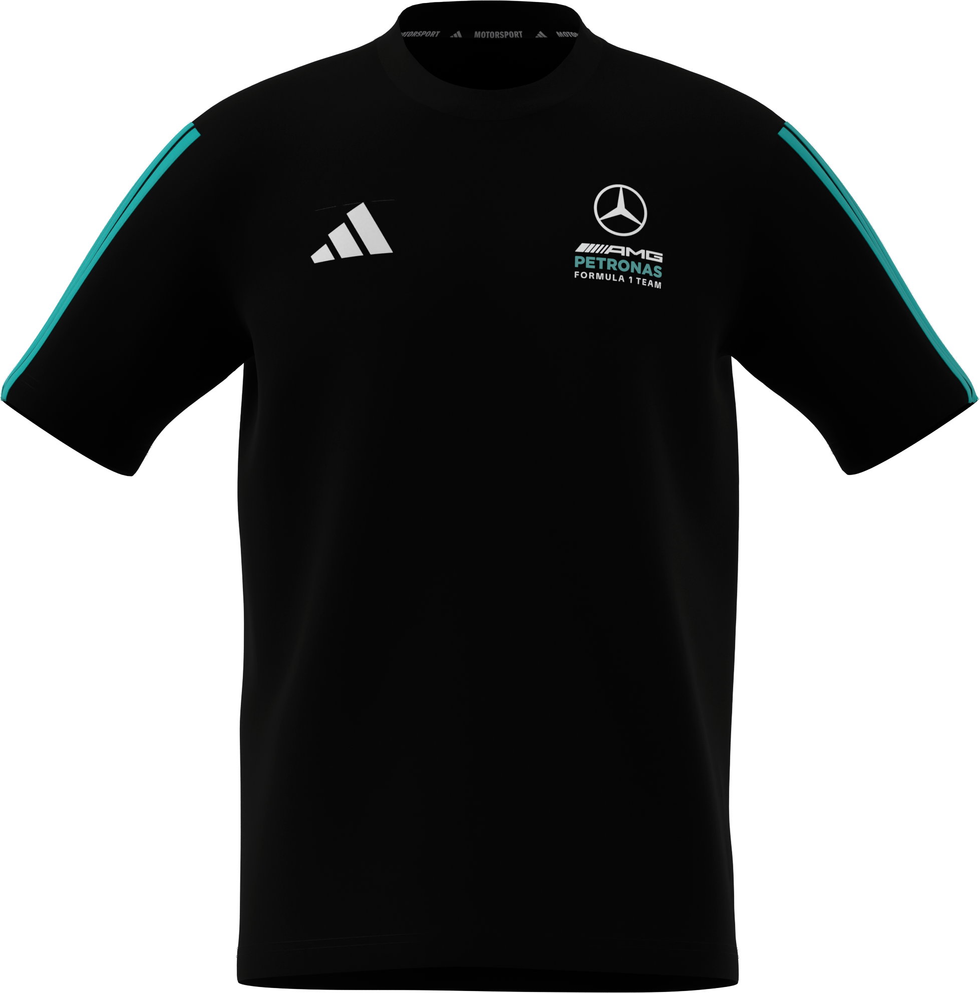 T-Shirt Herren, Mercedes-AMG F1 - schwarz, XL