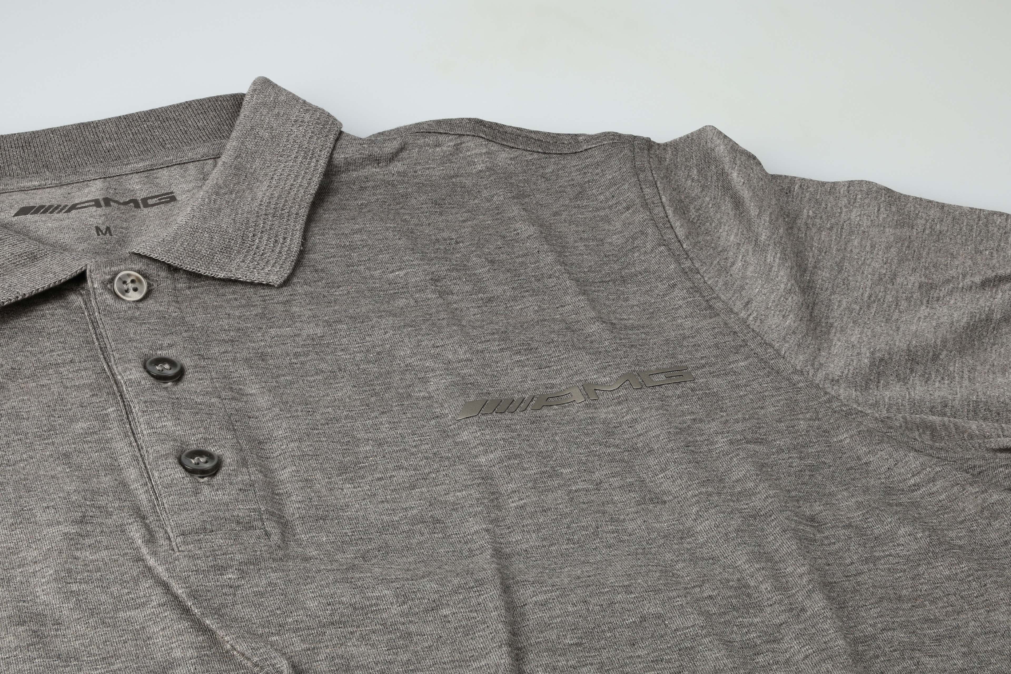 AMG Poloshirt Herren, Business - grau, XS AMG Poloshirt Herren, Business - grau, XS