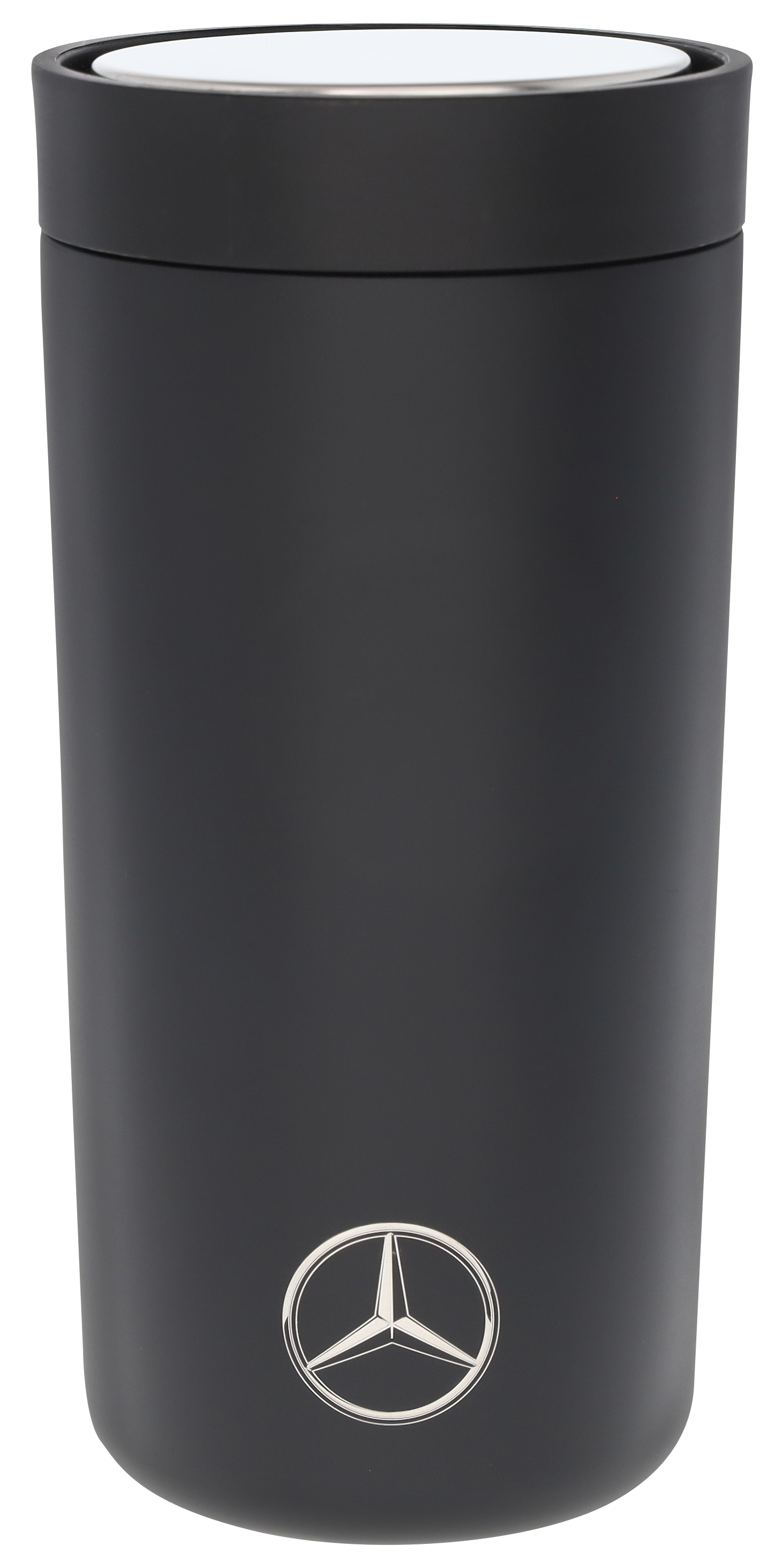 To Go Becher - schwarz, Edelstahl / Polypropylen, Stelton, 400 ml