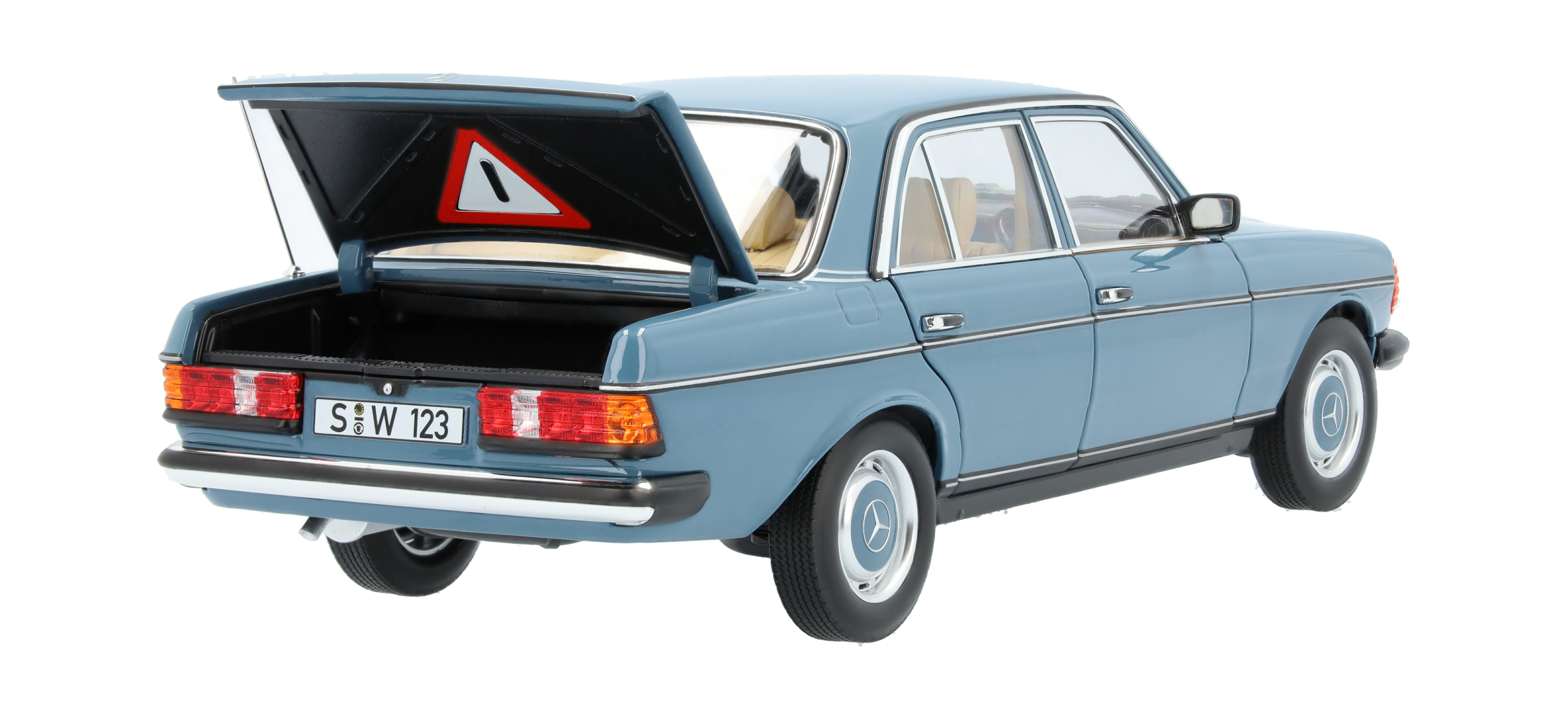 200 W123 (1980-1985) - blau, Norev, 1:18 200 W123 (1980-1985) - blau, Norev, 1:18