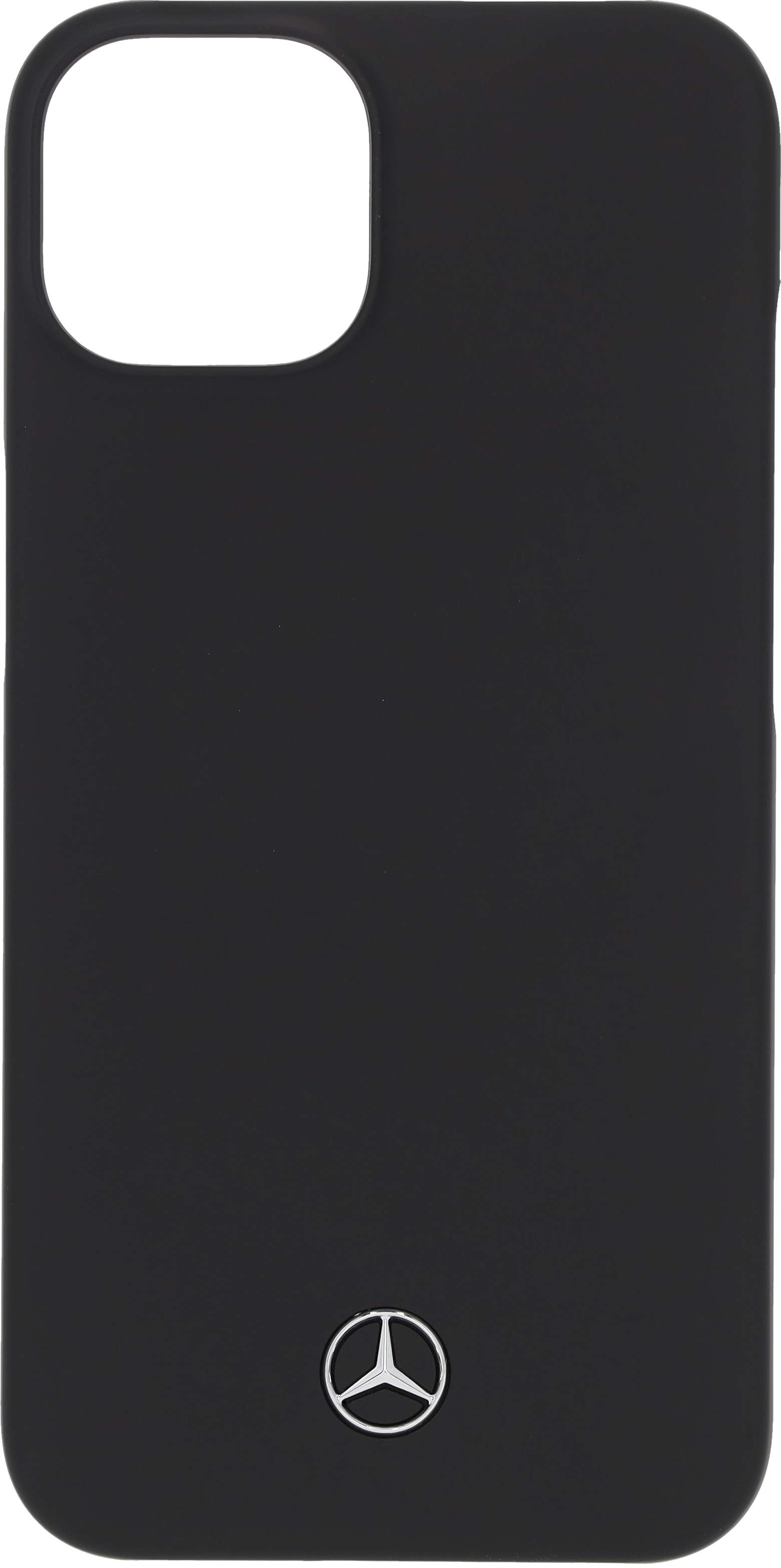 Hülle für iPhone® 14 - schwarz, Polycarbonat / Mikrofaser