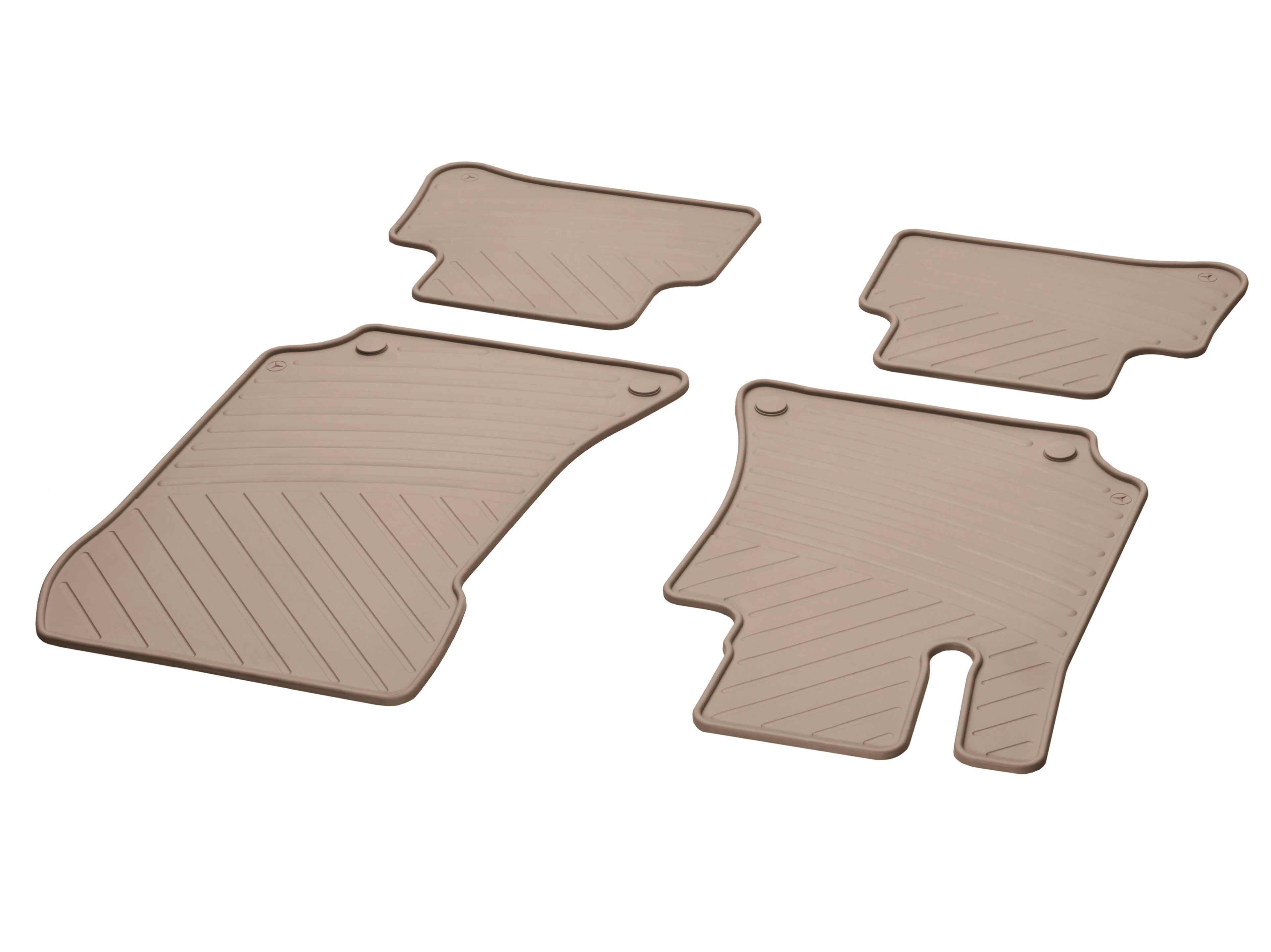 Allwettermatten, CLASSIC, Satz, 4-teilig - LL, seidenbeige
