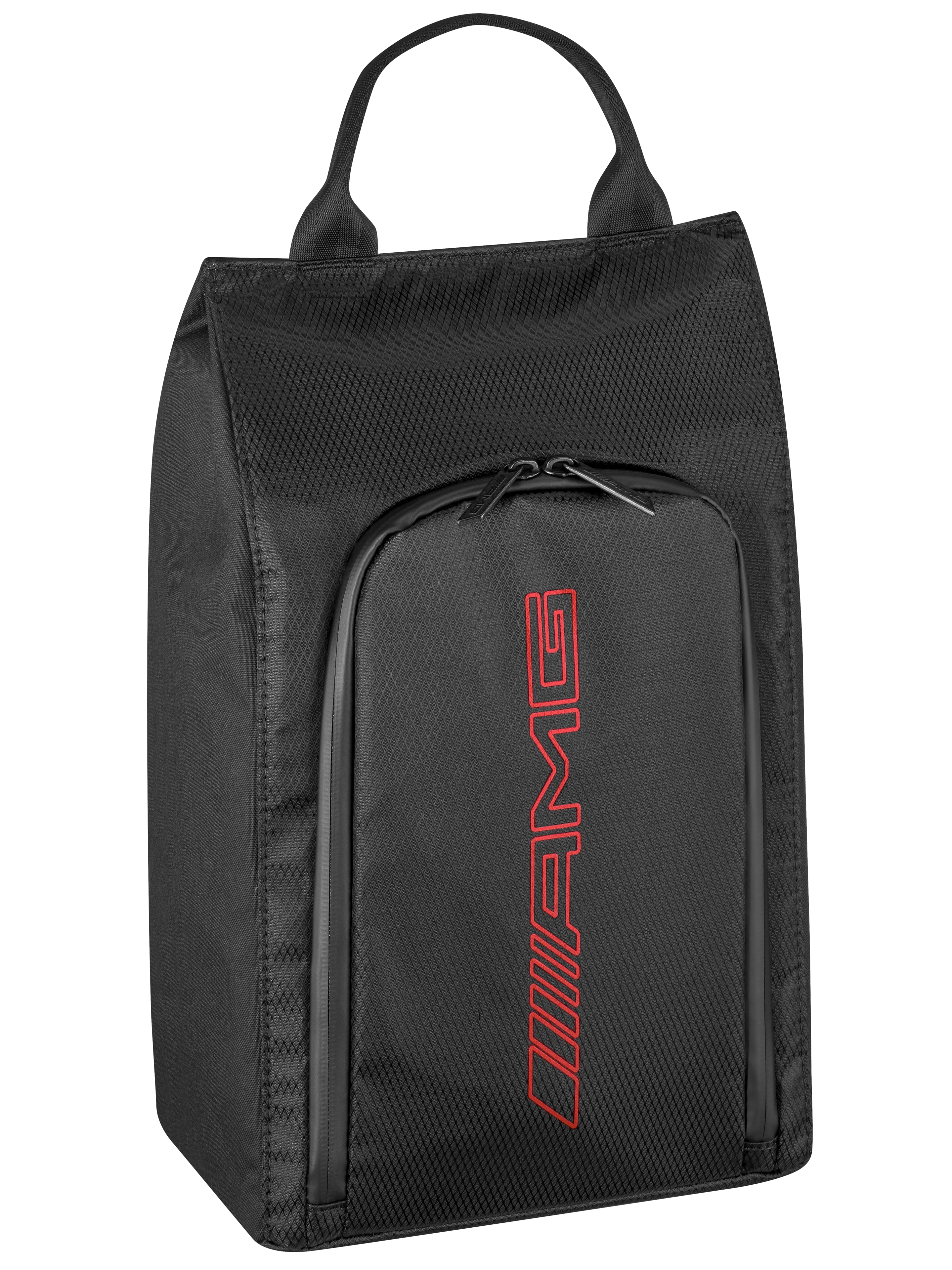 AMG Golf-Schuhtasche - schwarz, Polyamid
