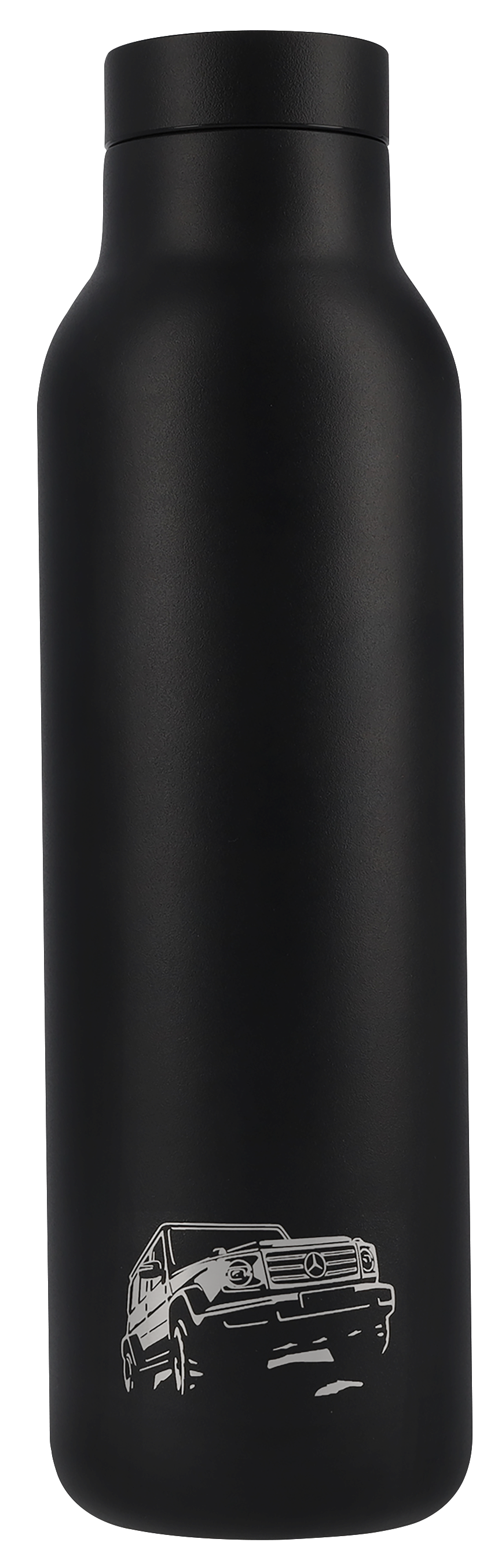 Trinkflasche, G-Klasse - schwarz, Edelstahl / Polypropylen, eva solo, 700 ml