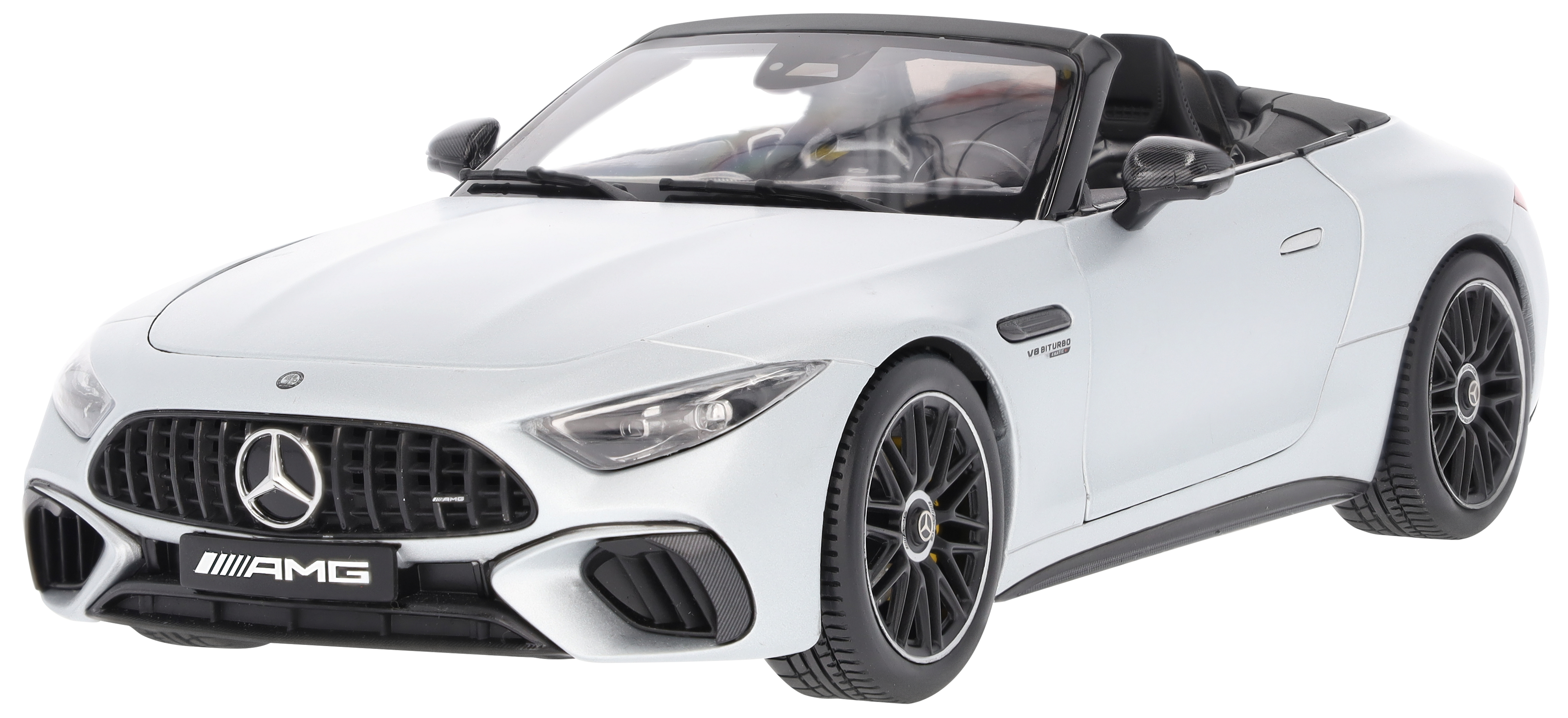 Mercedes-AMG SL 63, Roadster, R232 - MANUFAKTUR hightechsilber magno, iScale, 1:18