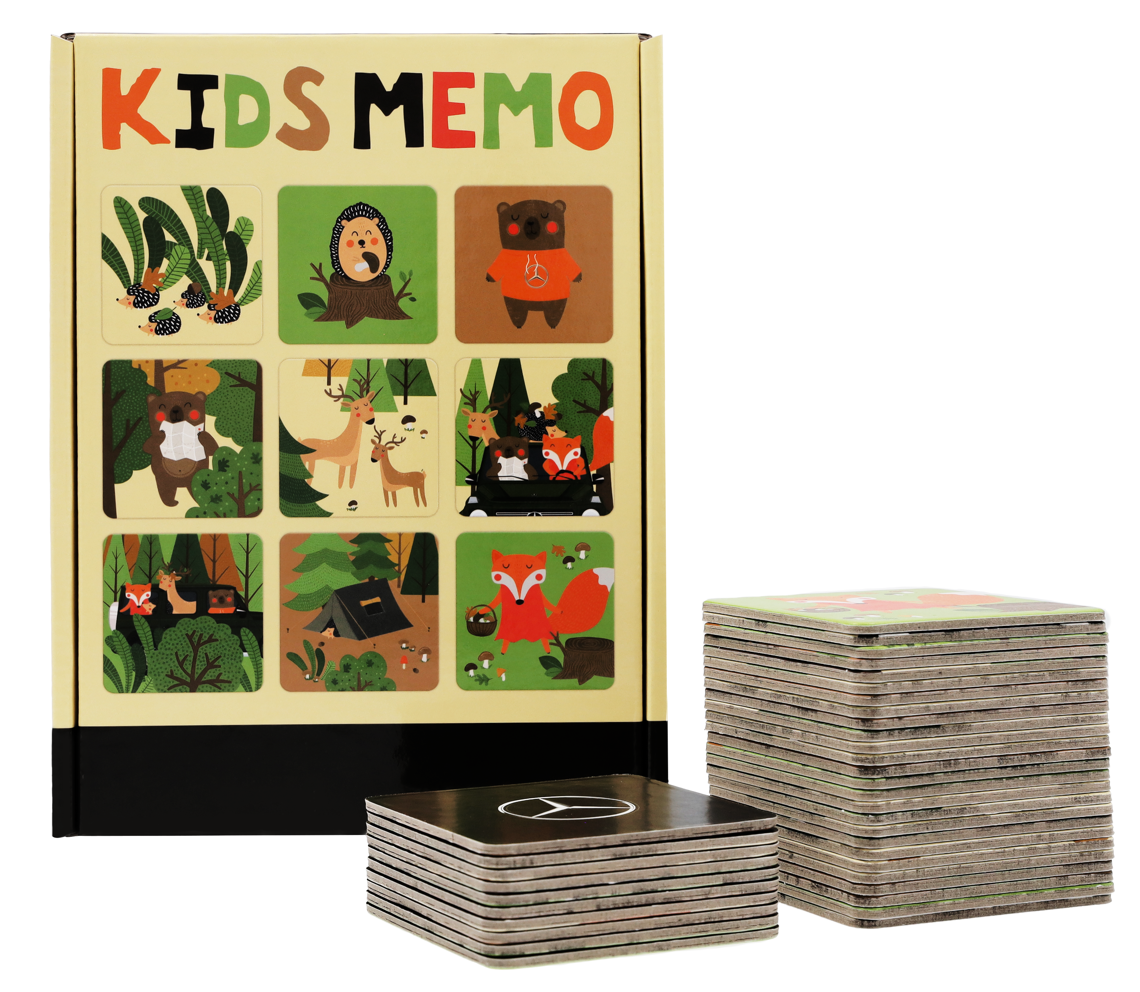 Kids Memo, Wald - bunt, Pappe, Headu Kids Memo, Wald - bunt, Pappe, Headu