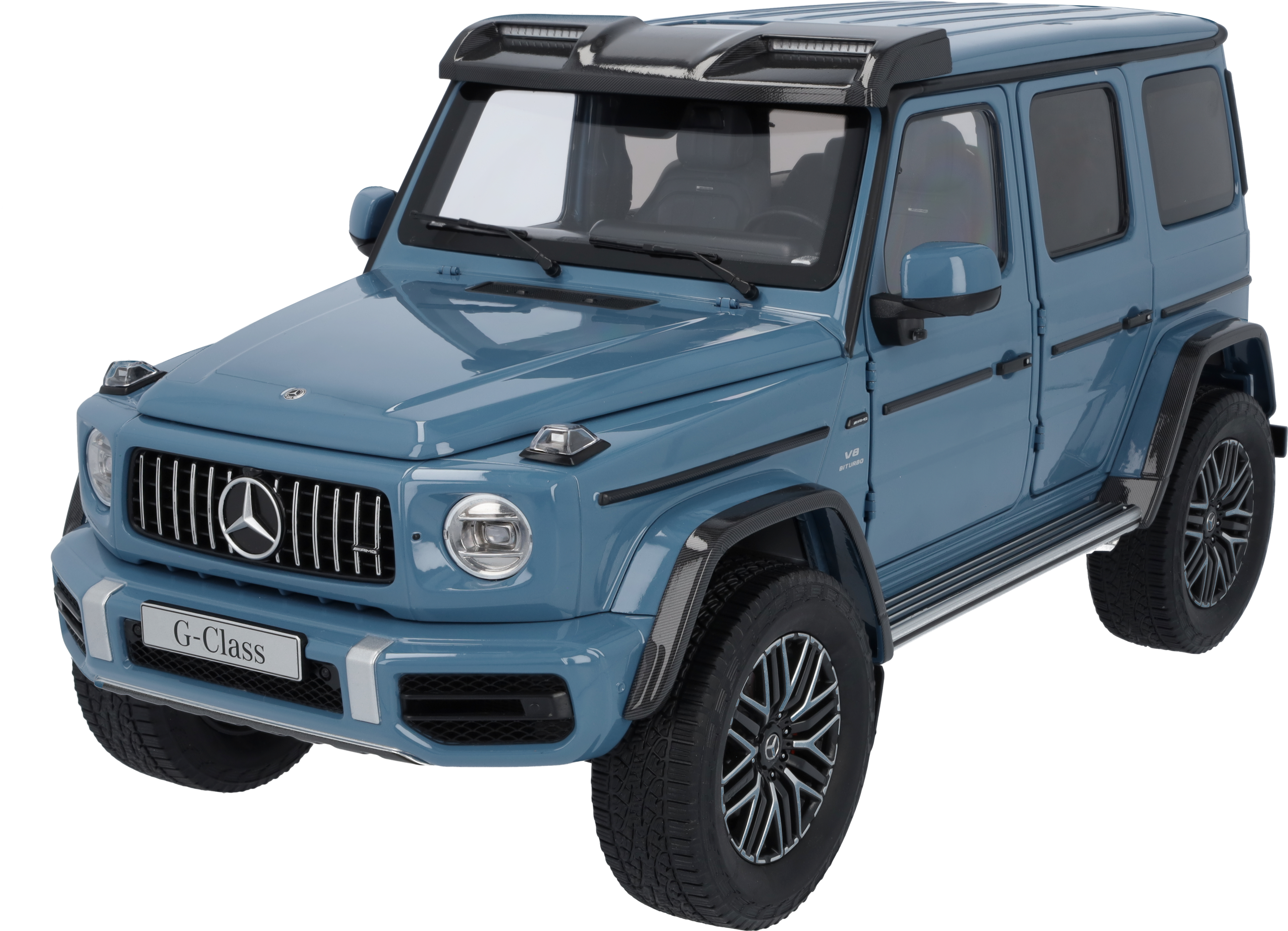 Mercedes-AMG G 63 4x4², W463 - G manufaktur vintageblau, NZG, 1:12