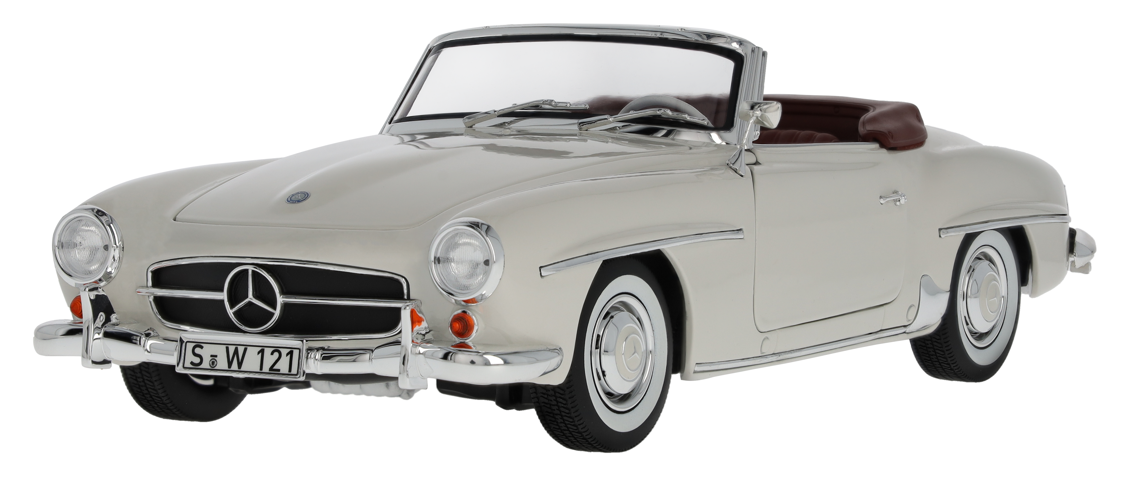 190 SL Roadster W 121 (1954-1963) - weißgrau, Norev, 1:18 190 SL Roadster W 121 (1954-1963) - weißgrau, Norev, 1:18