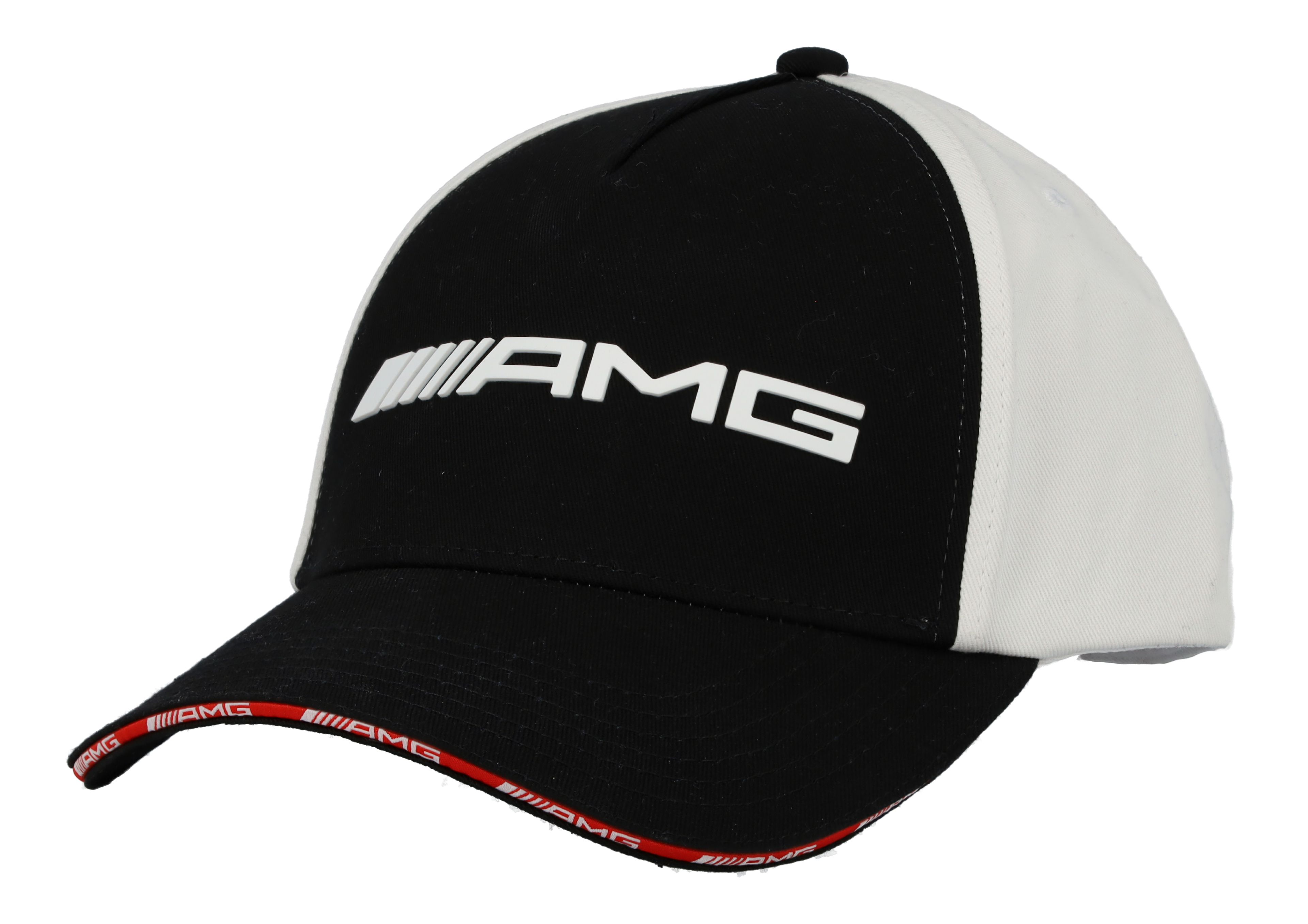 AMG Cap - schwarz / weiß, Baumwolle