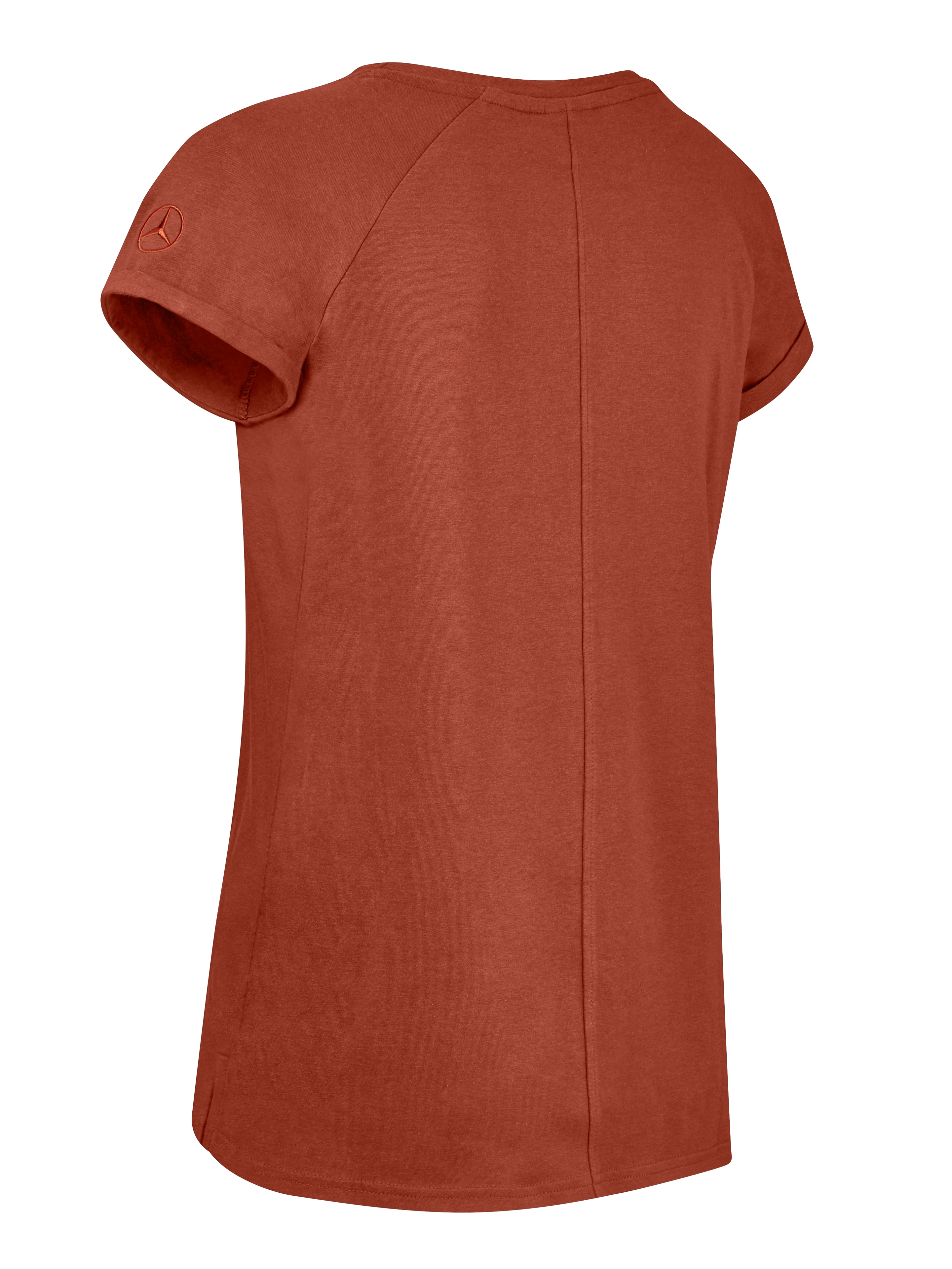 T-Shirt Damen - dunkelrot, M