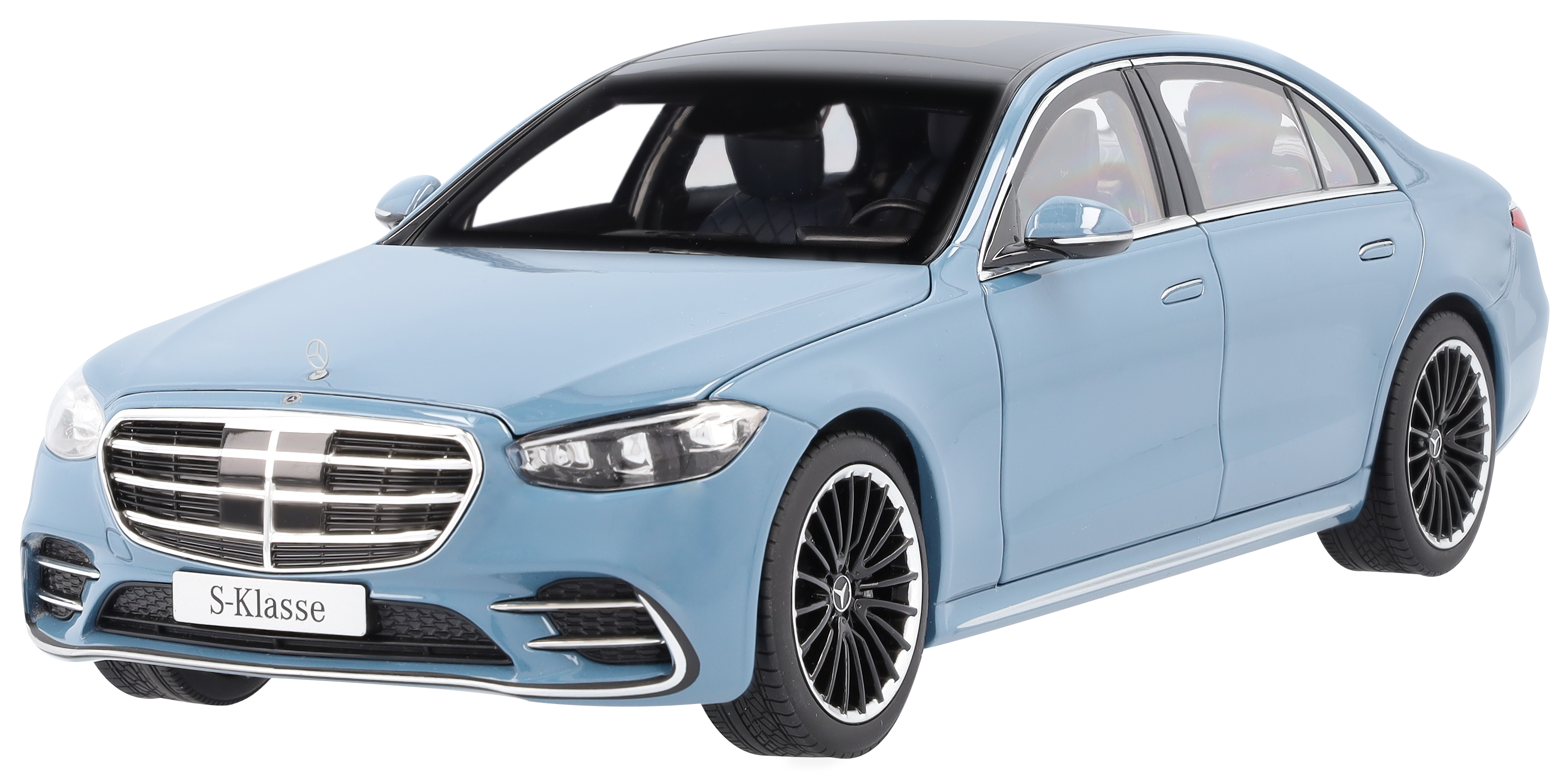 S-Klasse, Limousine Langversion, V223 - MANUFAKTUR vintageblau uni, Norev, 1:18 S-Klasse, Limousine Langversion, V223 - MANUFAKTUR vintageblau uni, Norev, 1:18