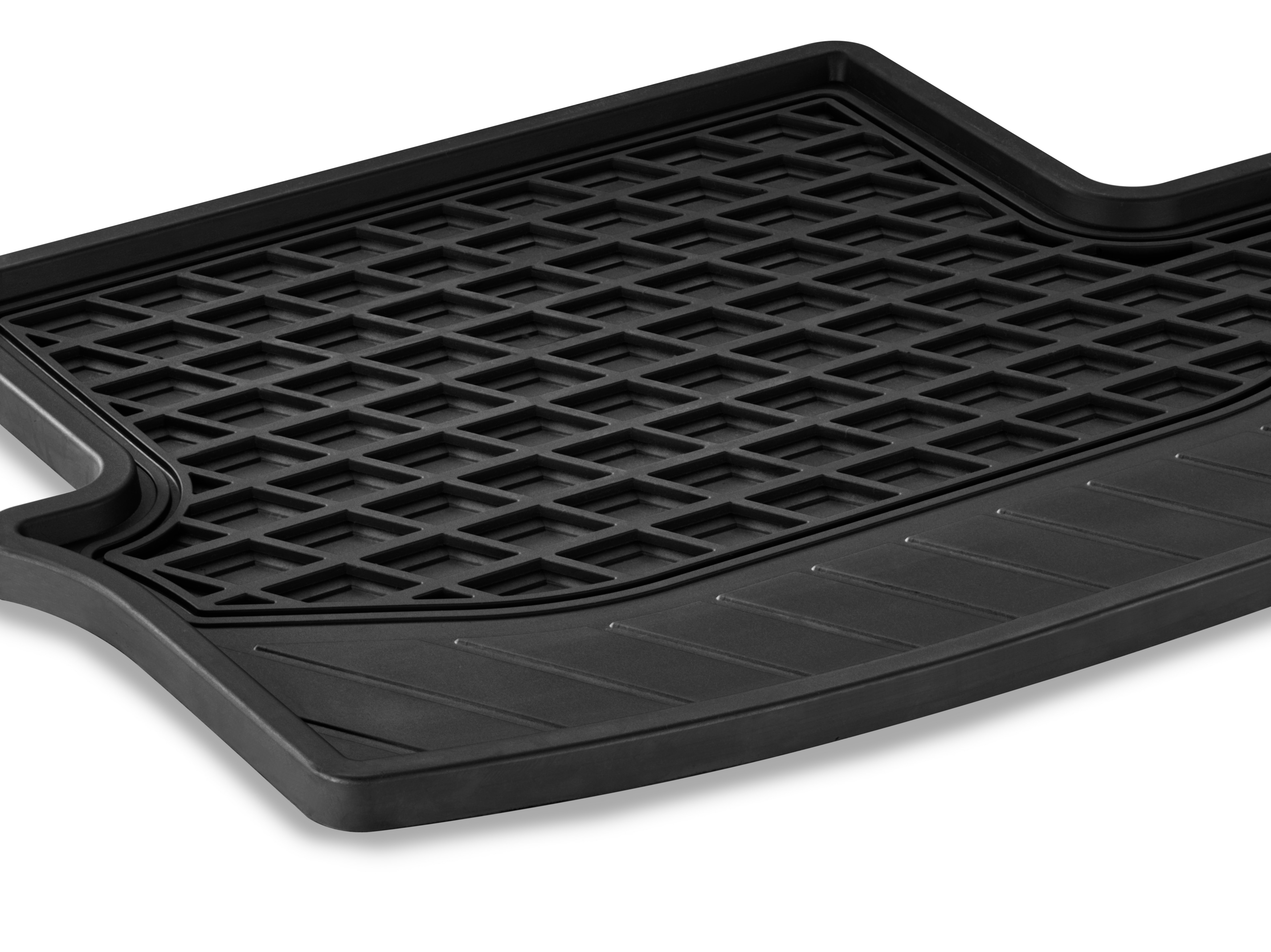 Allwettermatten, CLASSIC, Fond, 2-teilig - LL/RL, schwarz