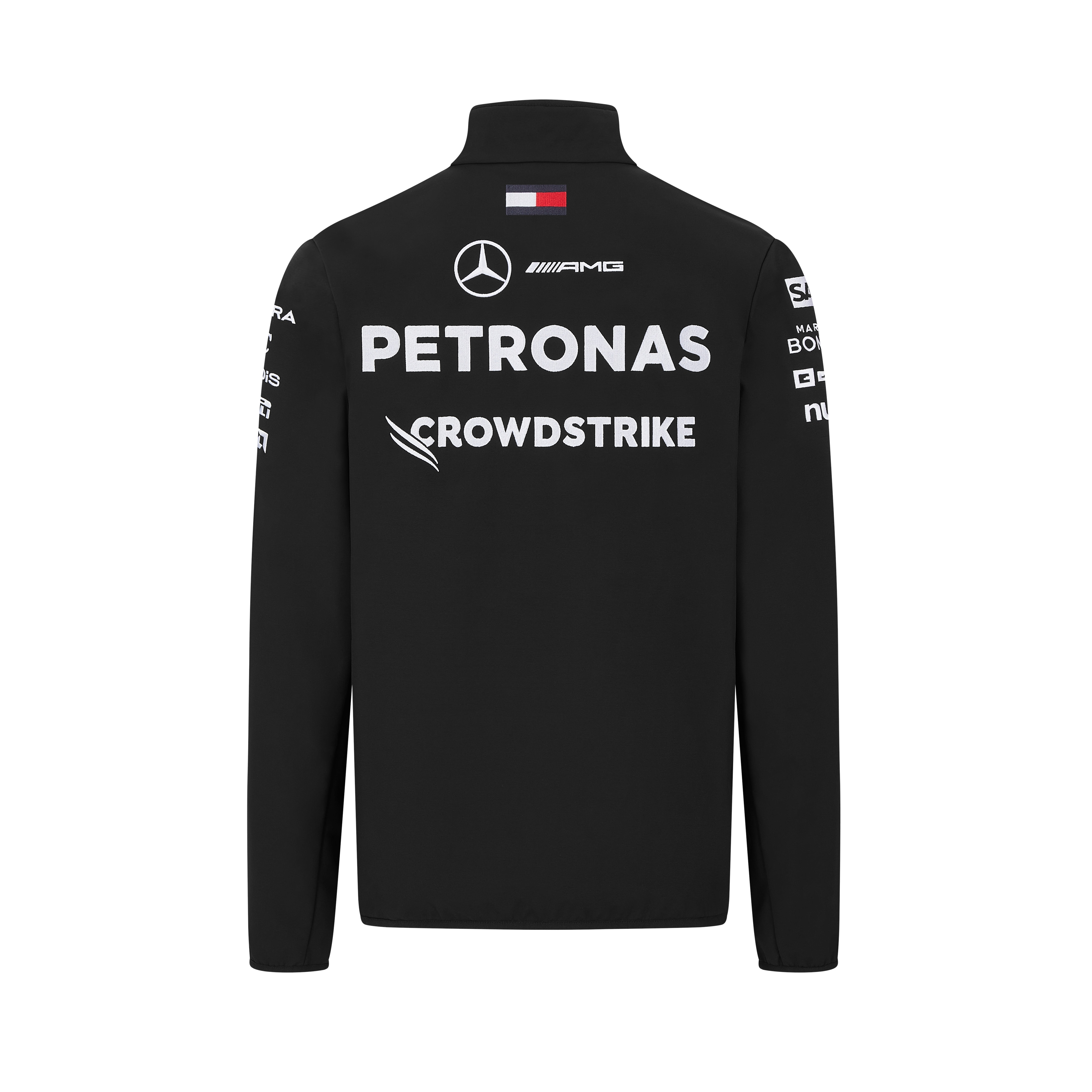 Softshelljacke, Unisex, Team, Mercedes-AMG F1 - schwarz, XS