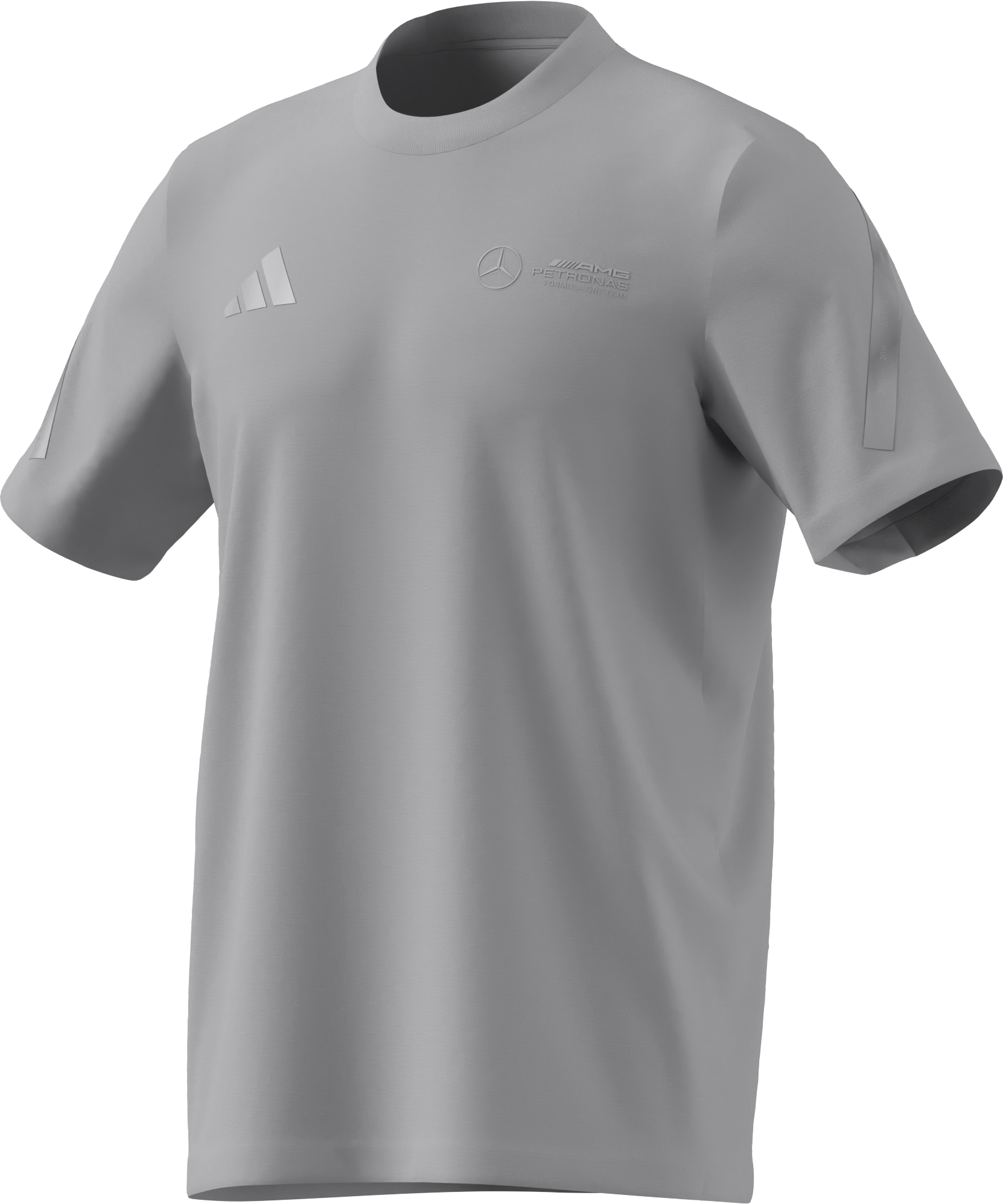 T-Shirt Herren, Mercedes-AMG F1, Special Edition Silverstone 2025 - grau, XS