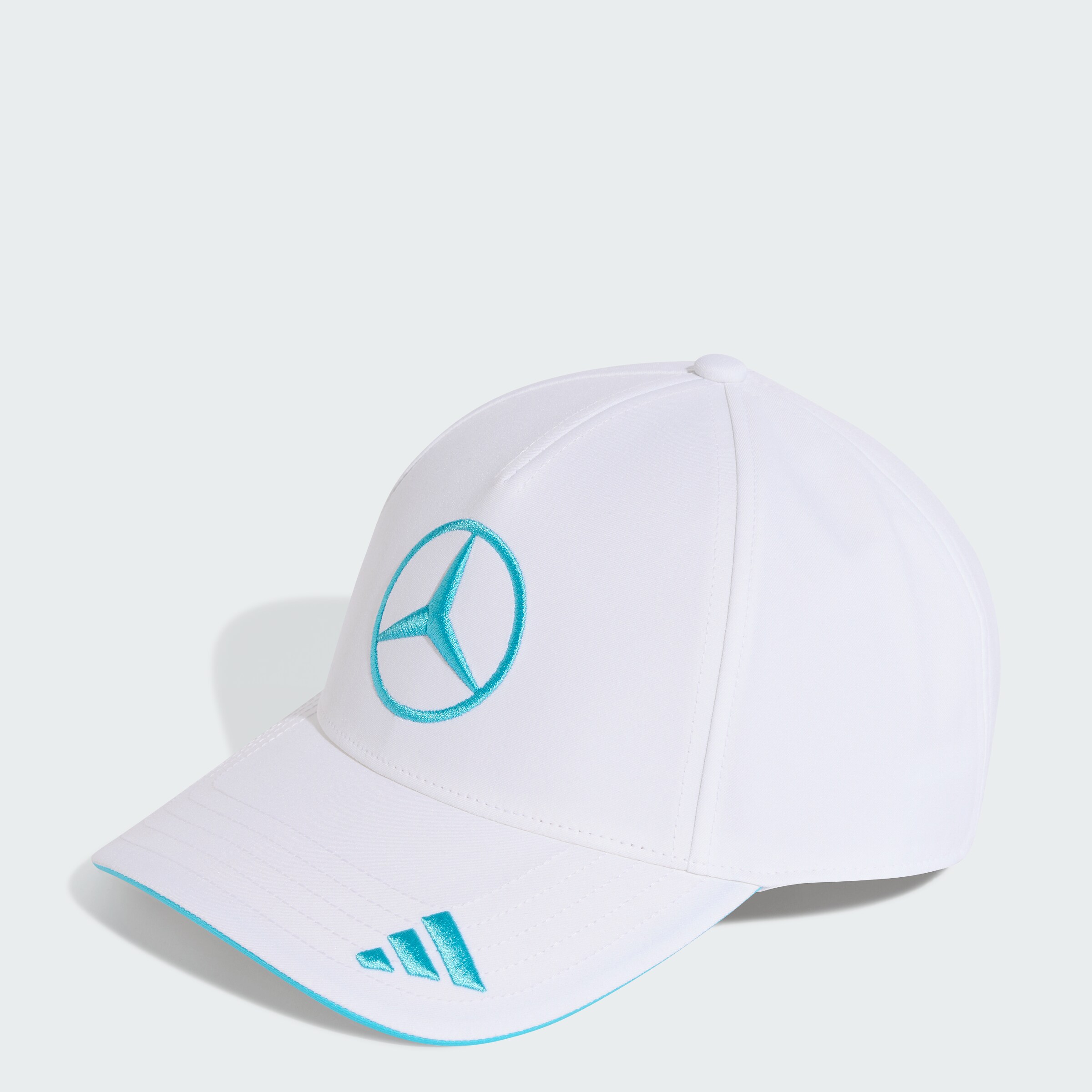 Cap, George Russell, Mercedes-AMG F1 - weiß, Polyester (recycelt)