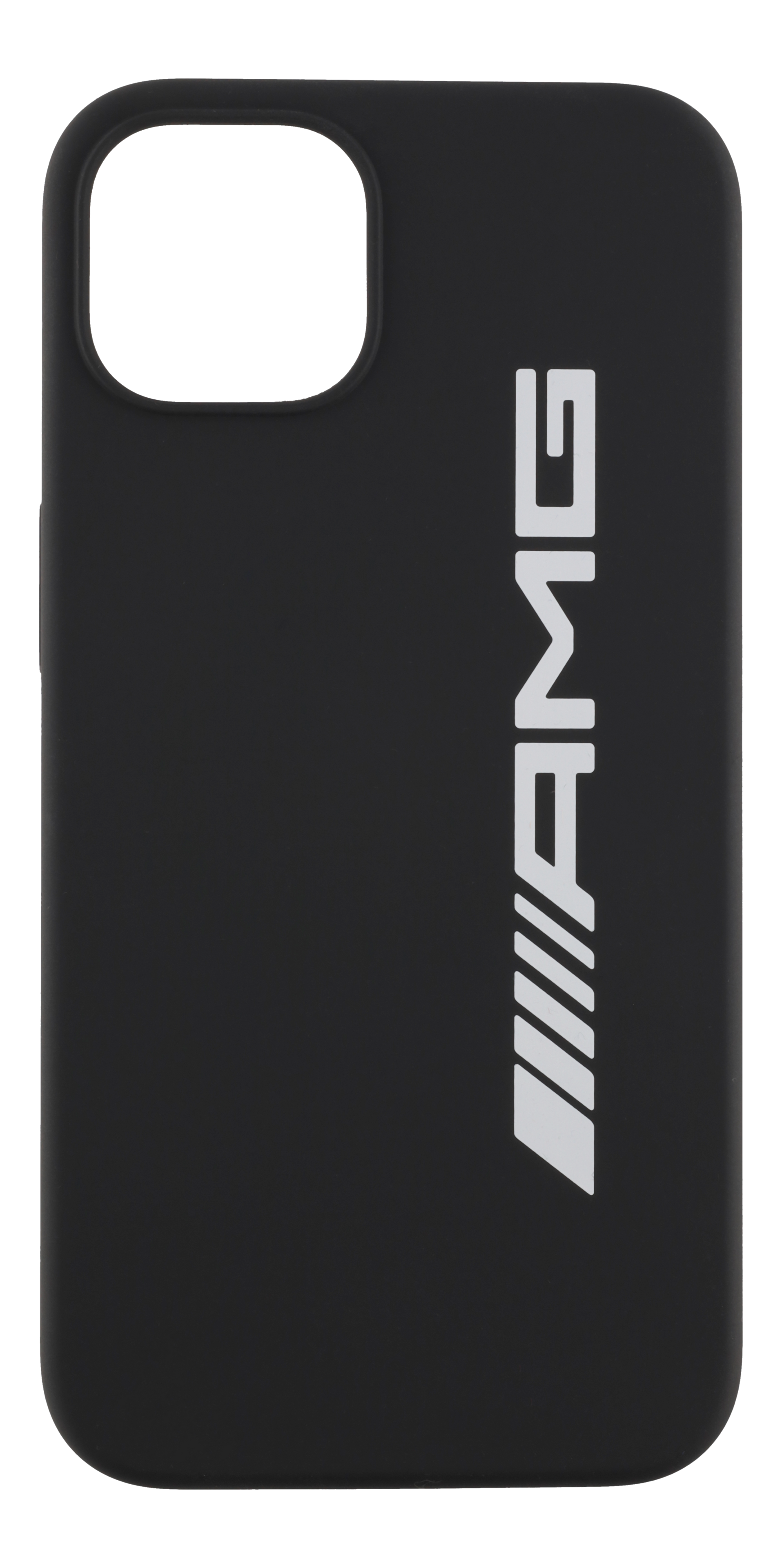 AMG Hülle für iPhone® 13 - schwarz, Polycarbonat / Silikon / Mikrofaser