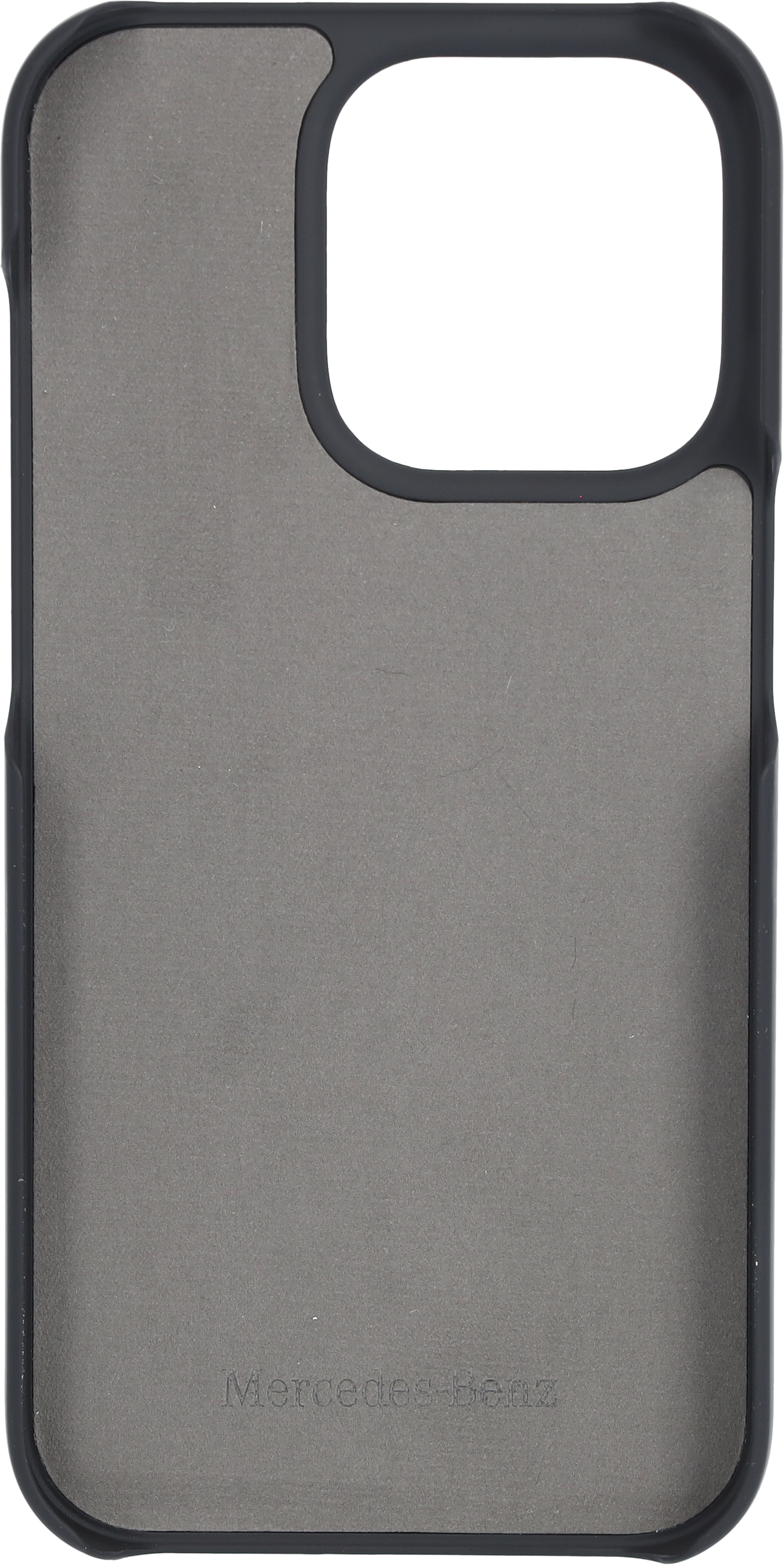Hülle für iPhone® 14 Pro - schwarz, Polycarbonat / Mikrofaser