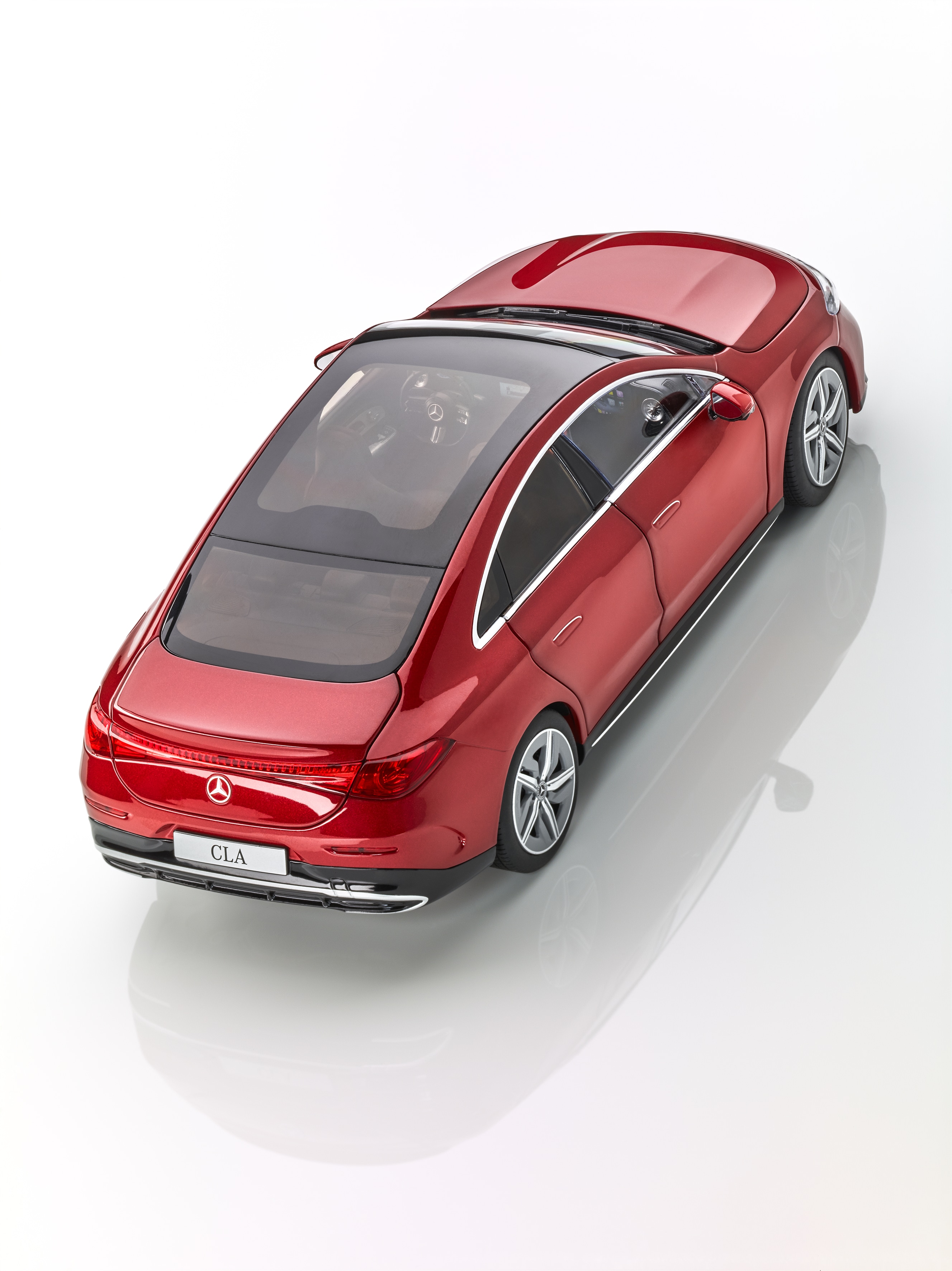 CLA Coupé, C178 - MANUFAKTUR patagonienrot metallic, NZG, 1:18